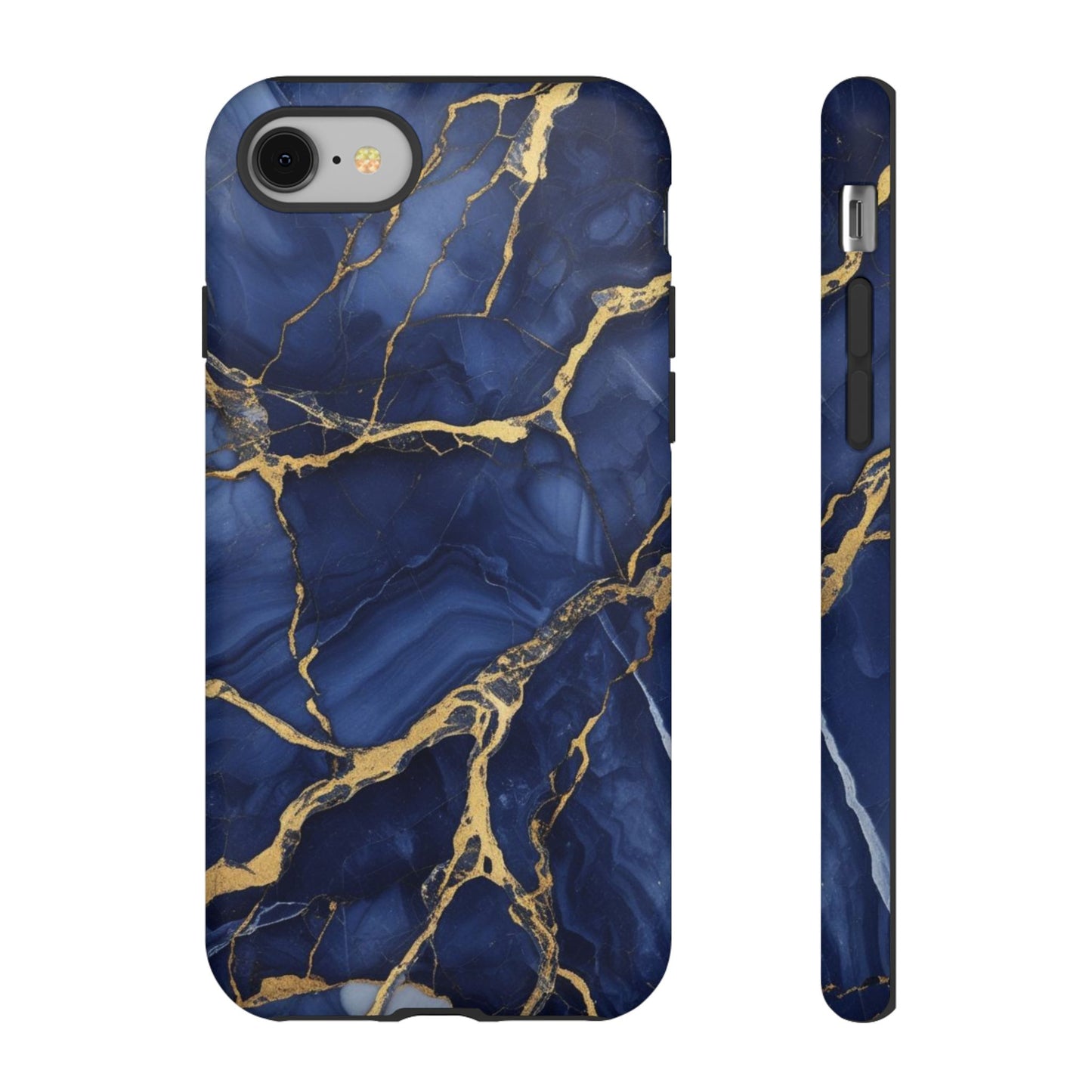 Indigo Marble Tough Cases