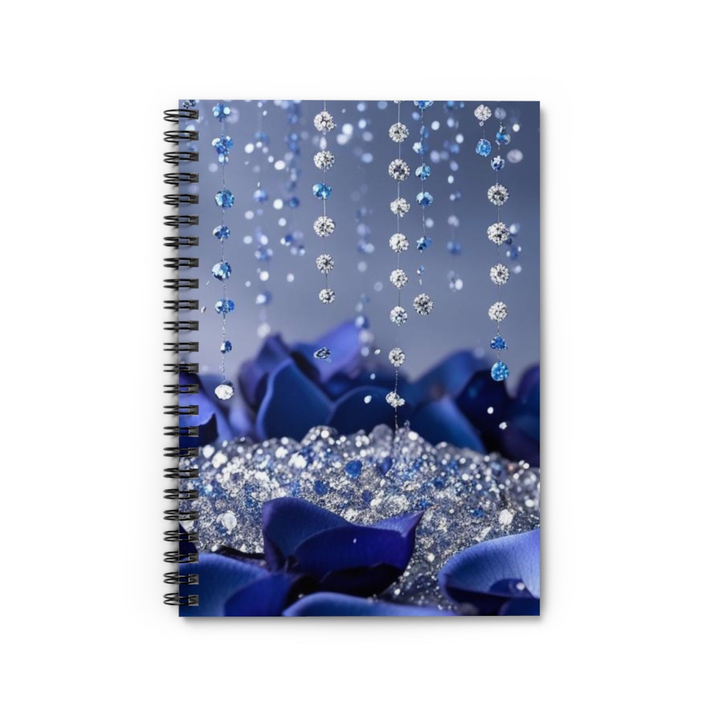 Crystal Rain Spiral Notebook - Ruled Line