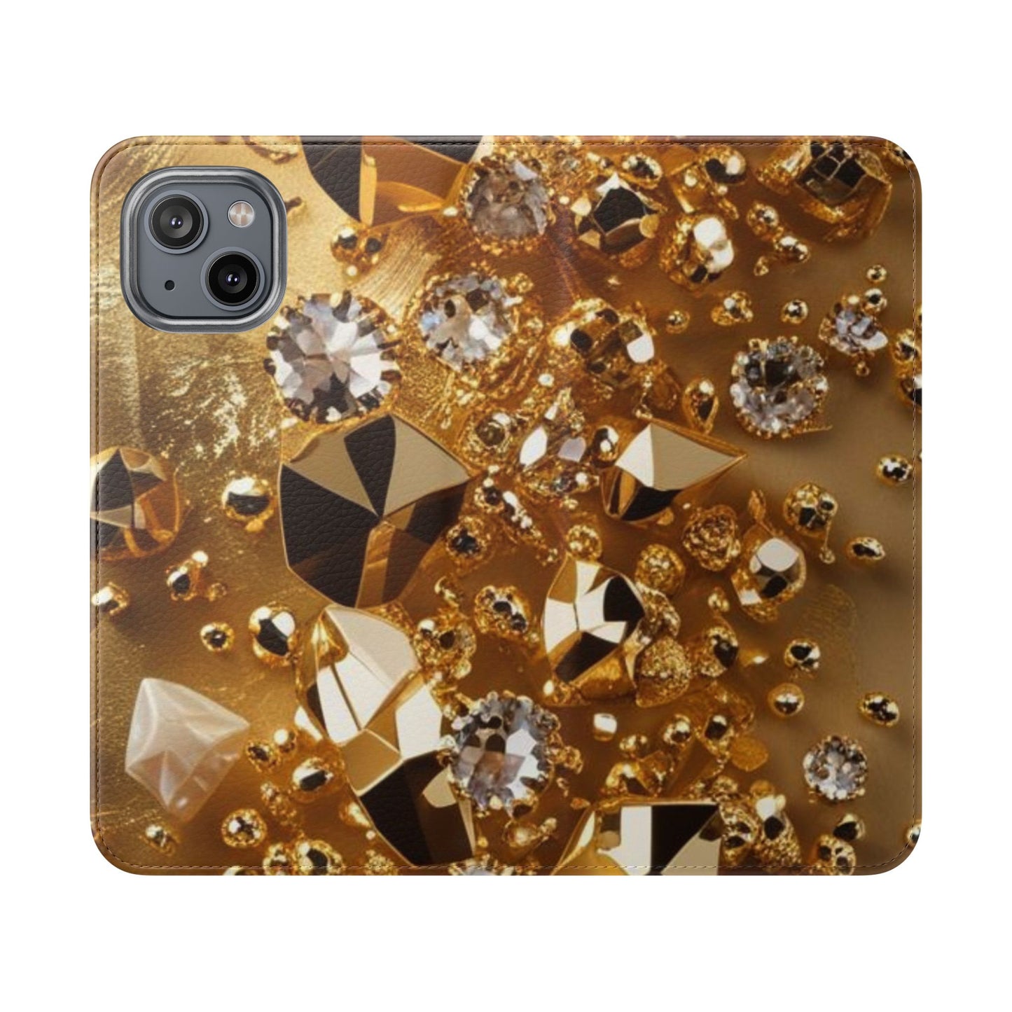Golden Rush Flip Cases