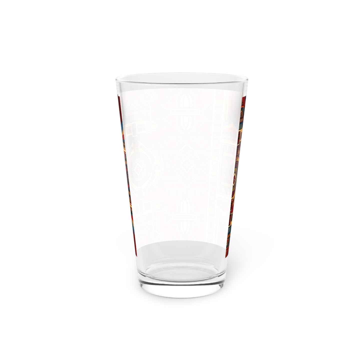 African Canvas 1 Pint Glass, 16oz