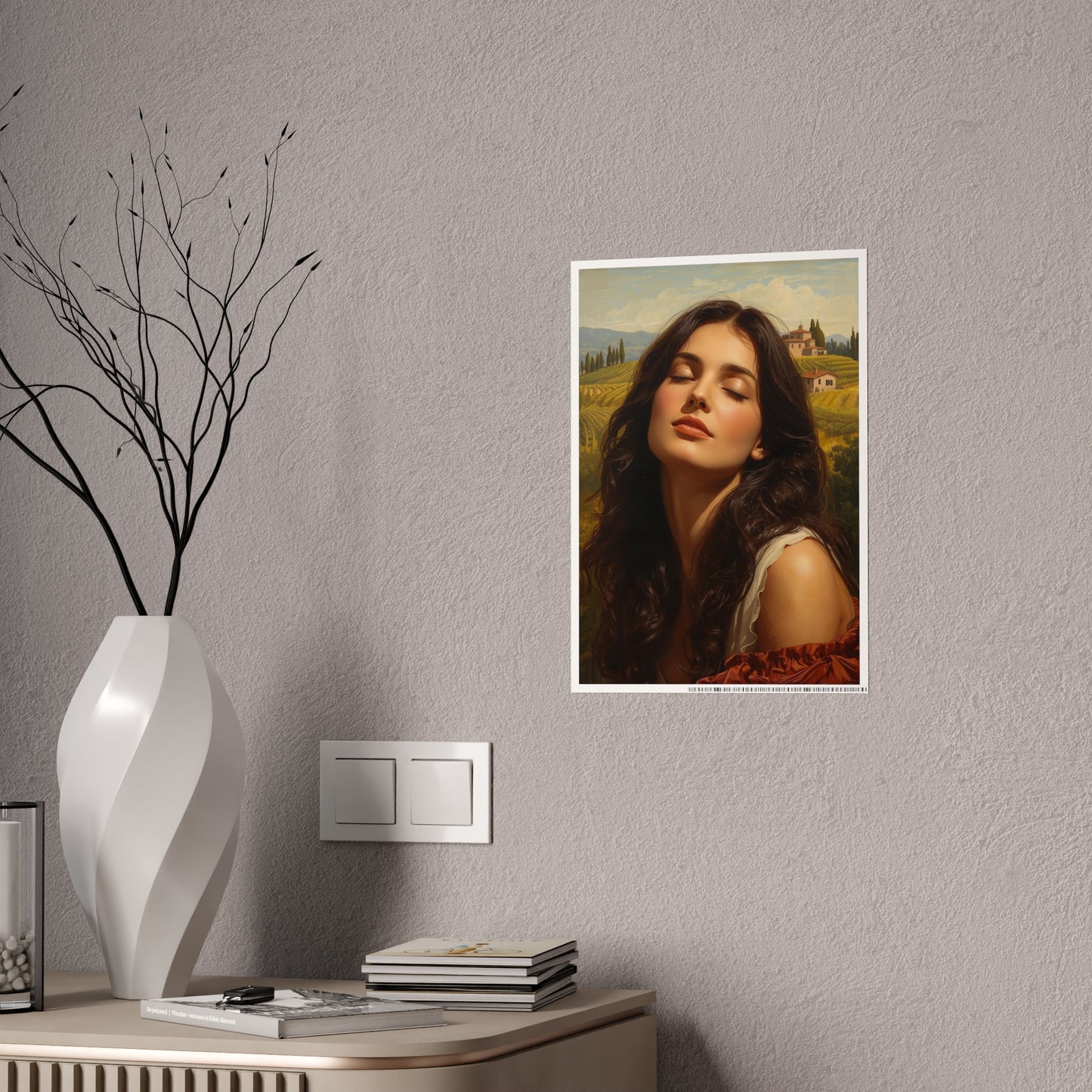 Sunrise in Tuscany Gloss Posters