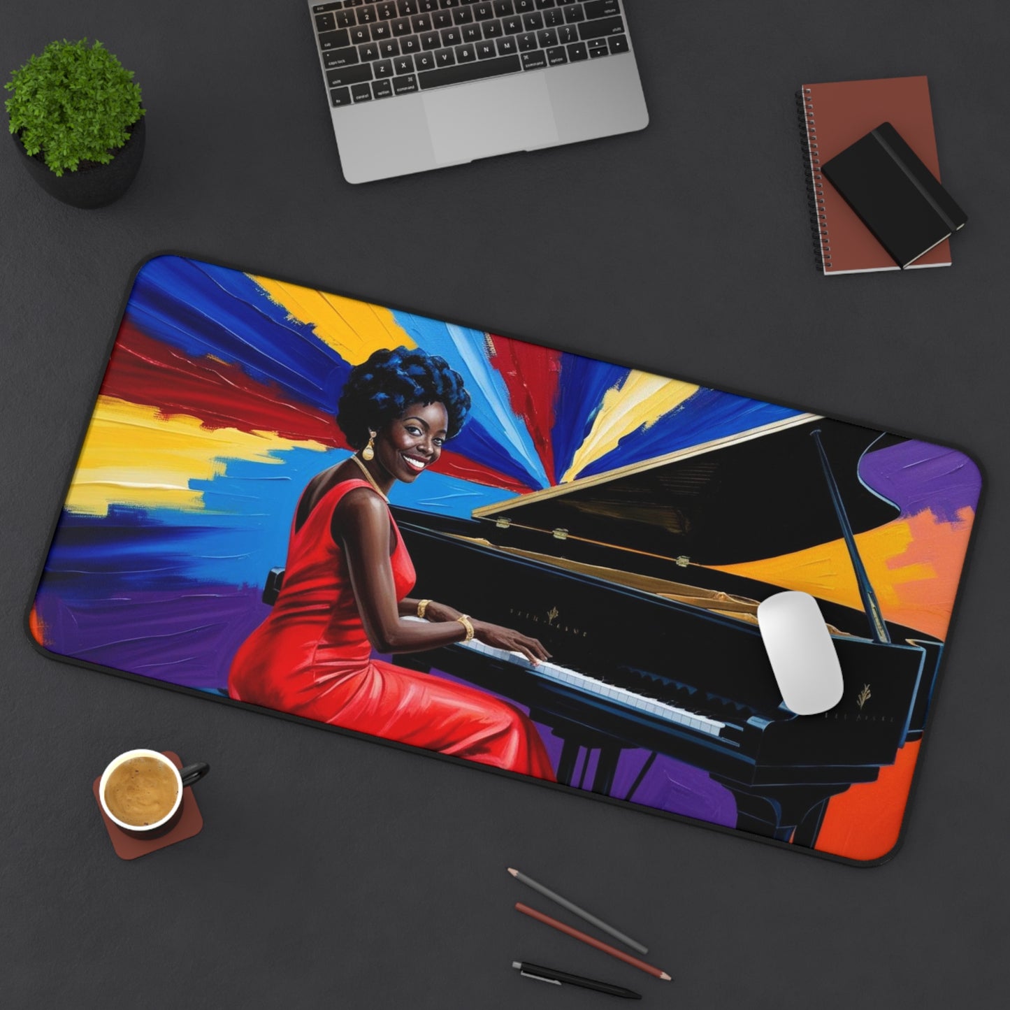 Jazz Serenade Desk Mat