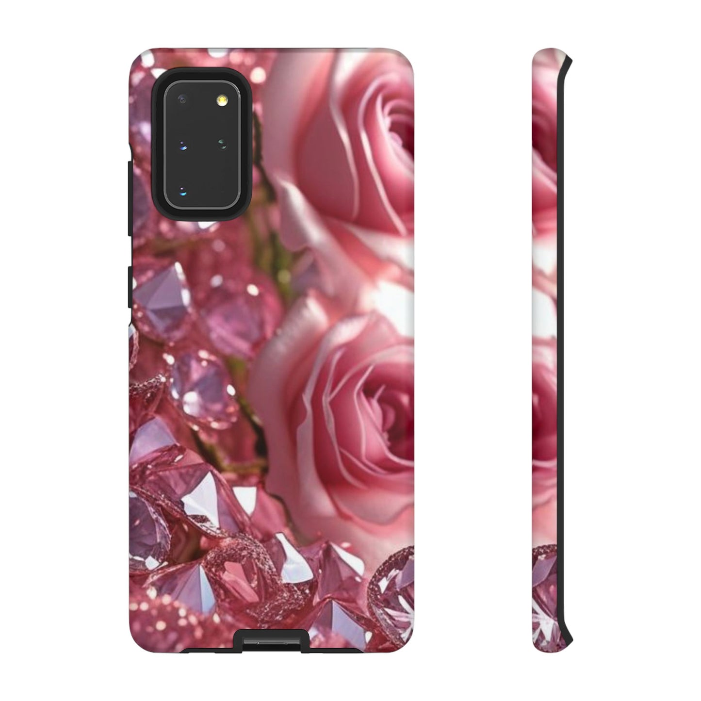 Pink Diamonds & Petals Tough Cases