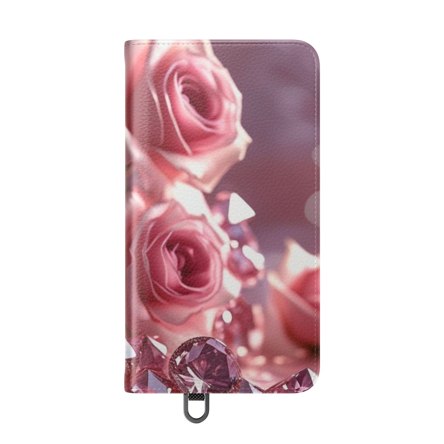 Pink Diamonds & Petals Flip Cases