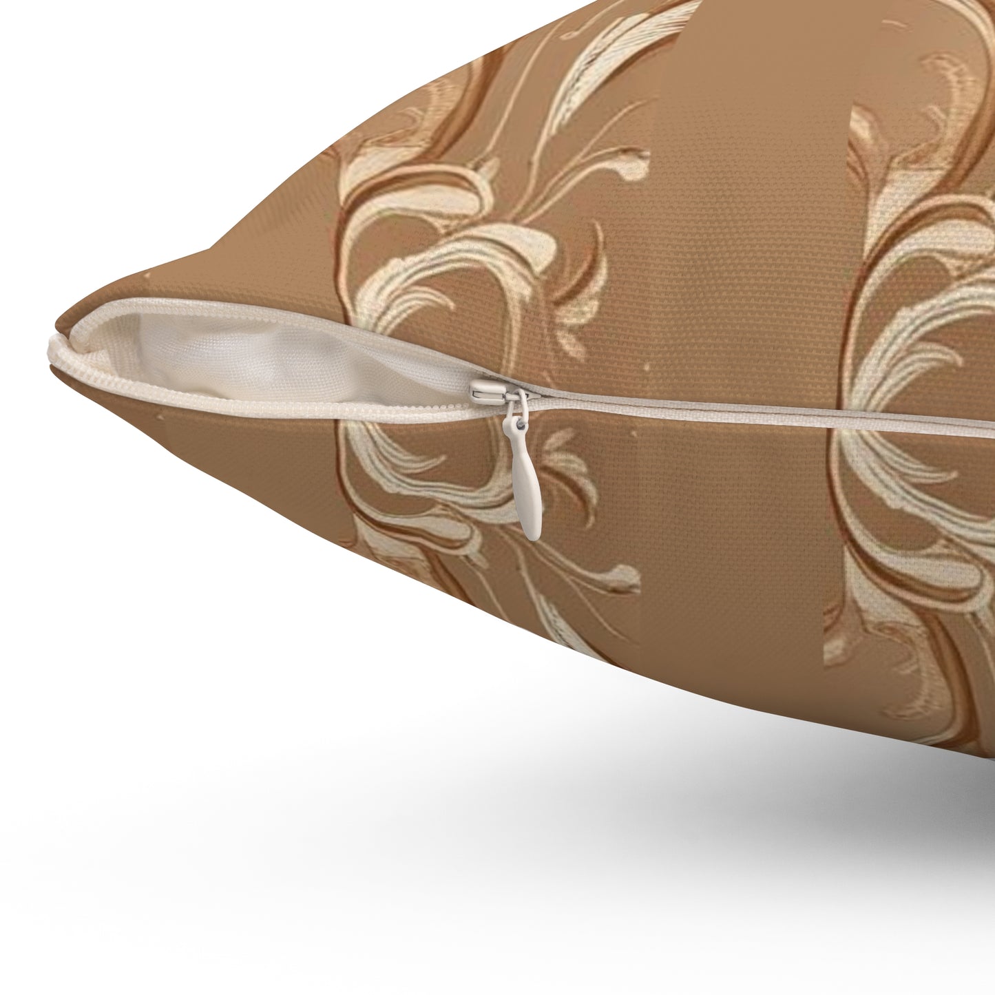 Mocha Bliss Spun Polyester Square Pillow