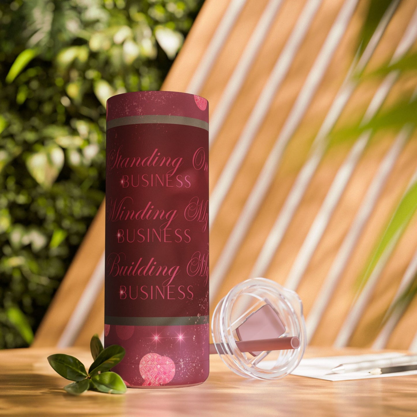 Business Maars Maker Skinny Matte Tumbler, 20oz