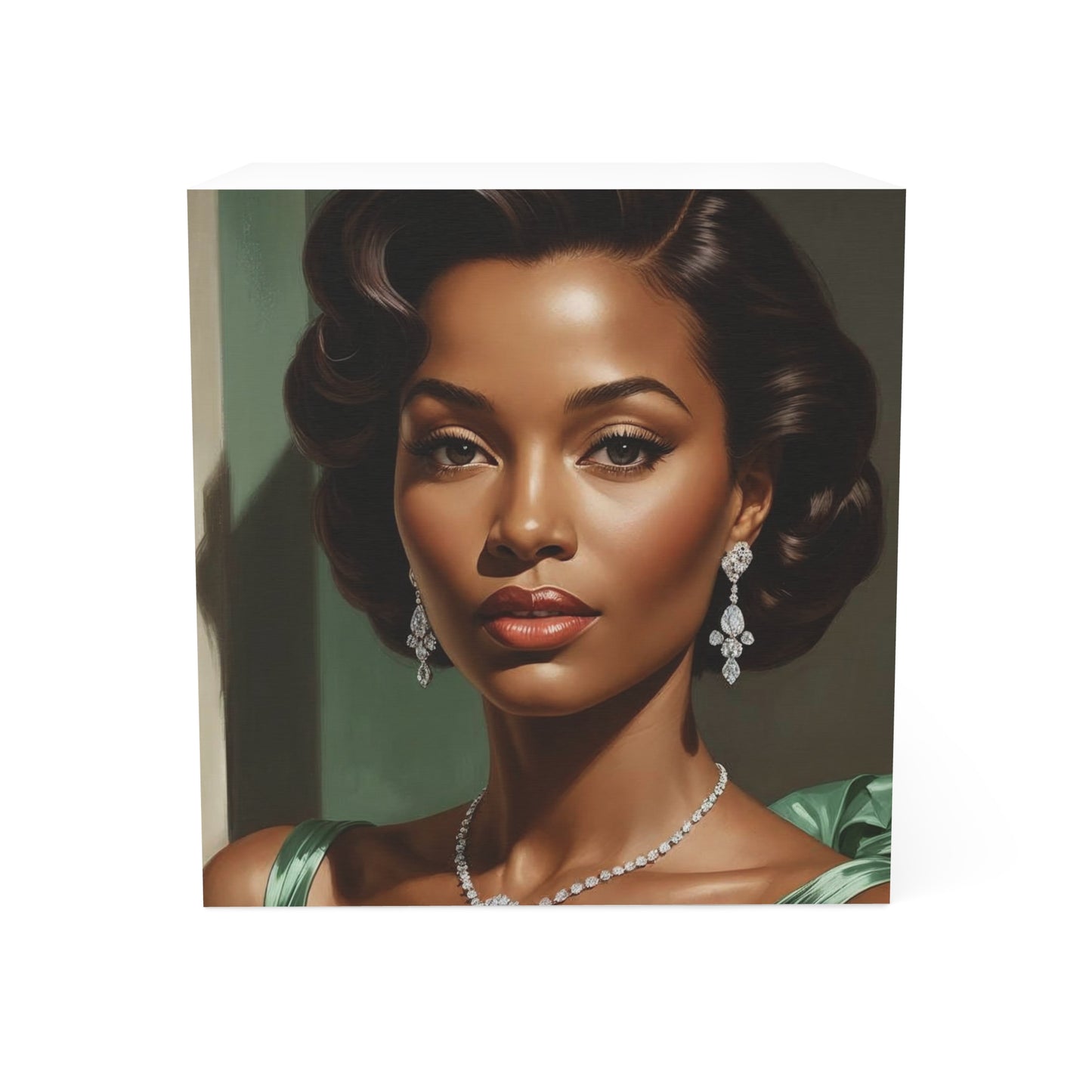 Retro Glam Girls (Diana) Note Cube