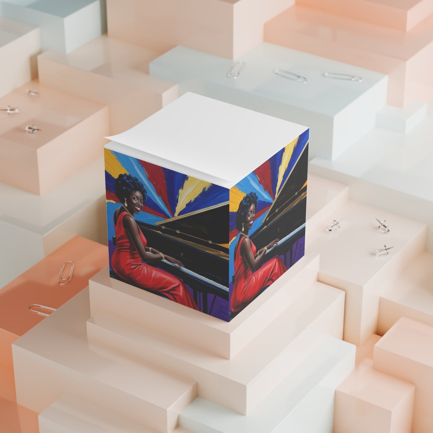 Jazz Serenade Note Cube