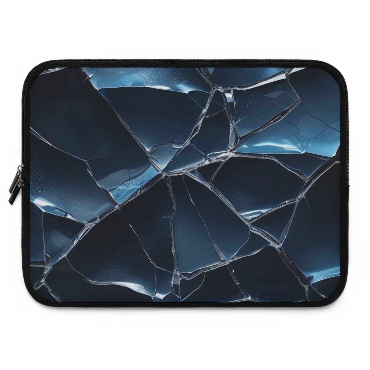 Crack'd (Dark Blue) Laptop Sleeve