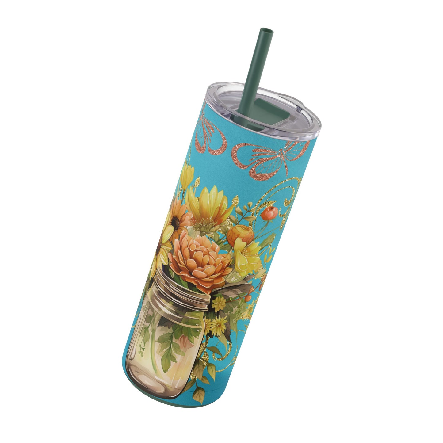 In Bloom Maars Maker Skinny Matte Tumbler, 20oz