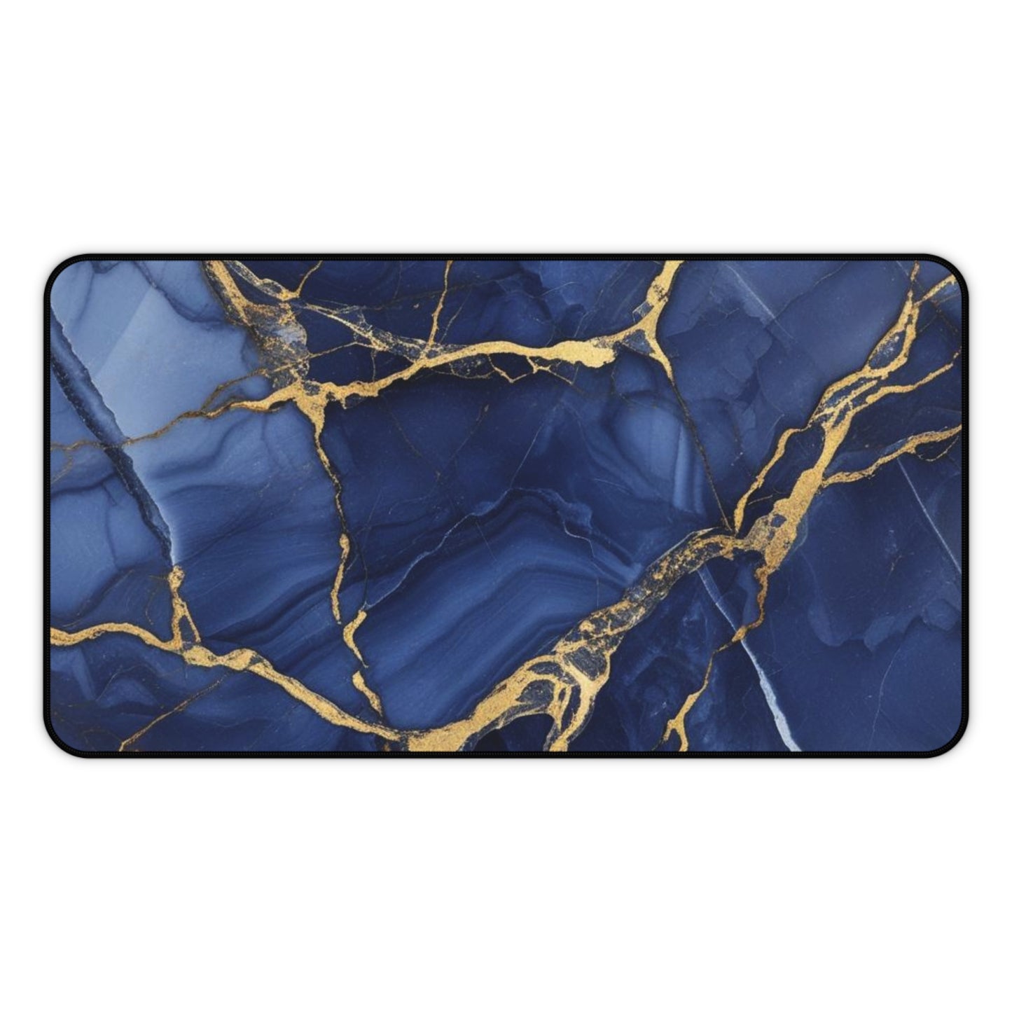 Indigo Marble Desk Mat