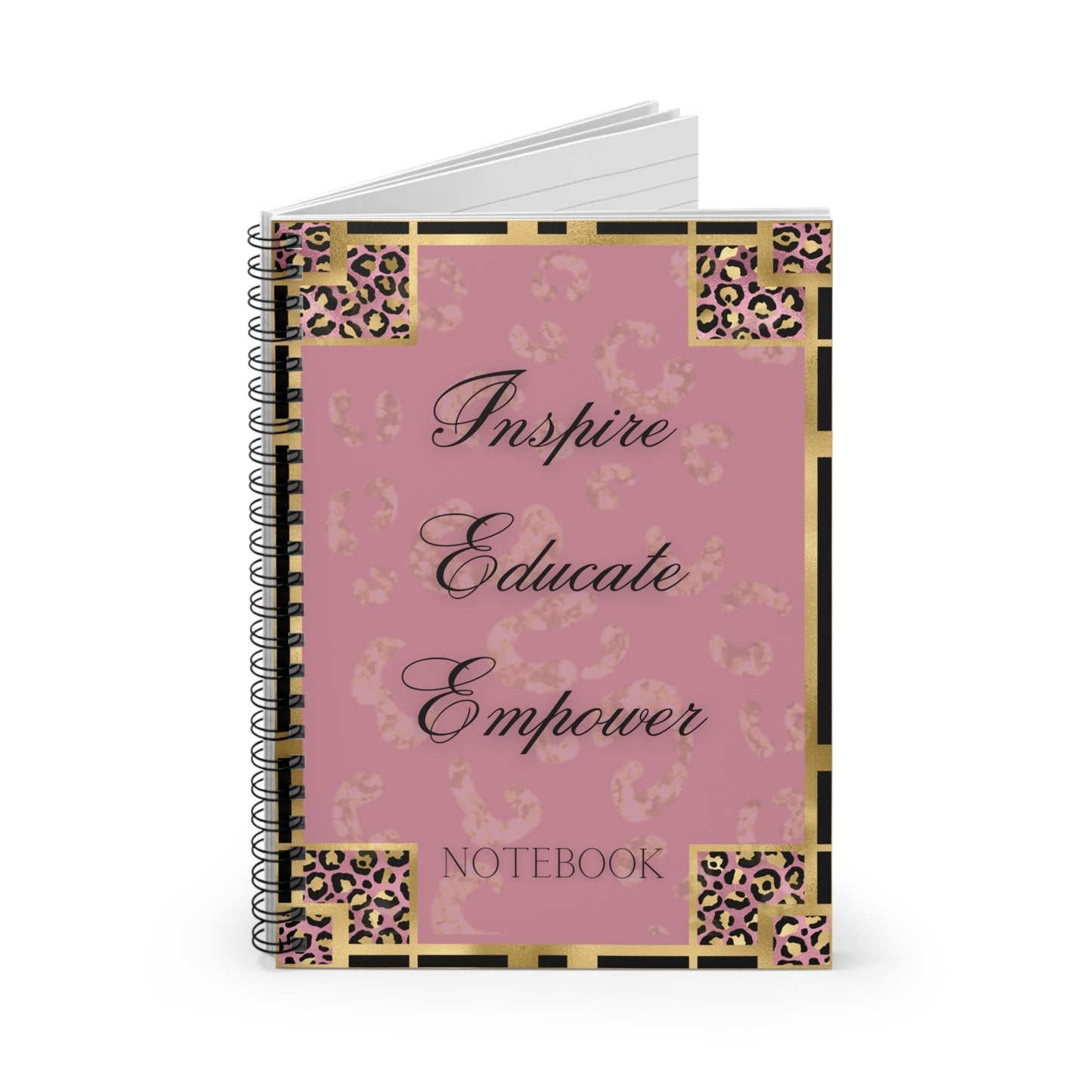 Inspire & Educate Spiral Notebook - Ruled Line