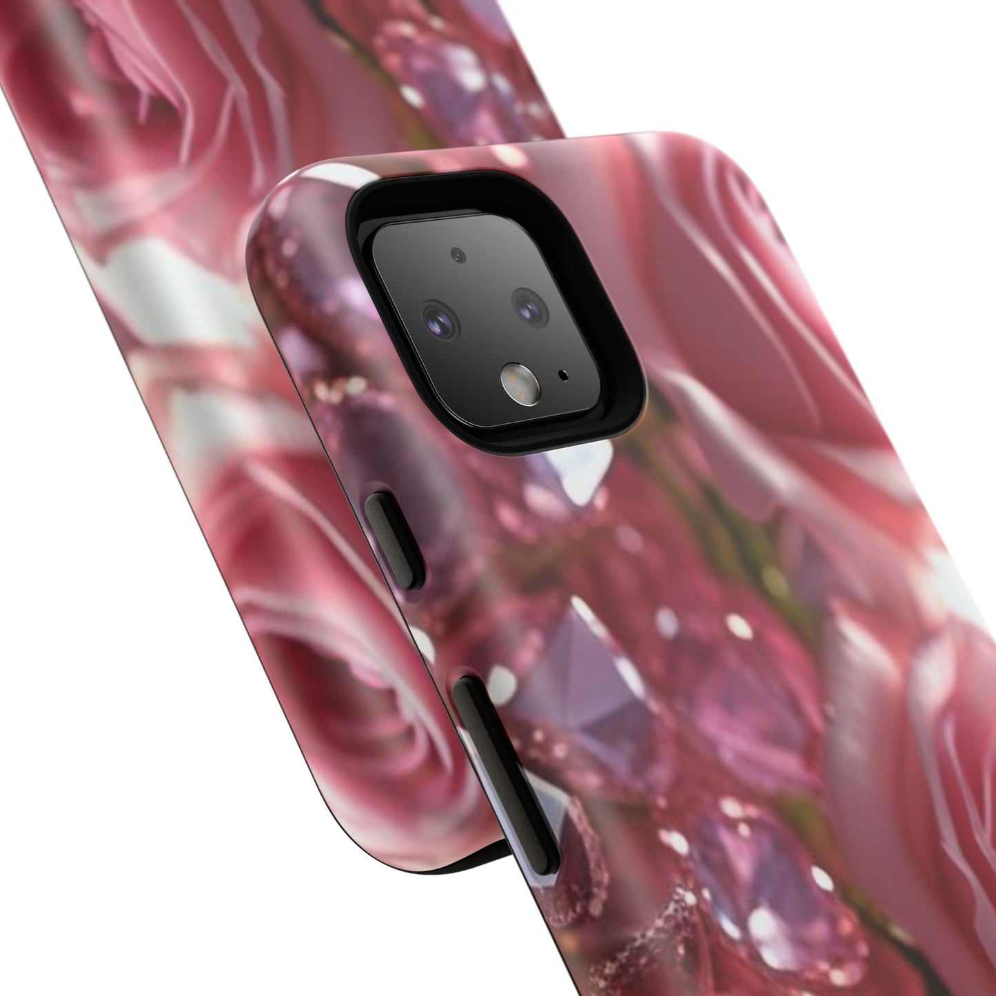 Pink Diamonds & Petals Tough Cases