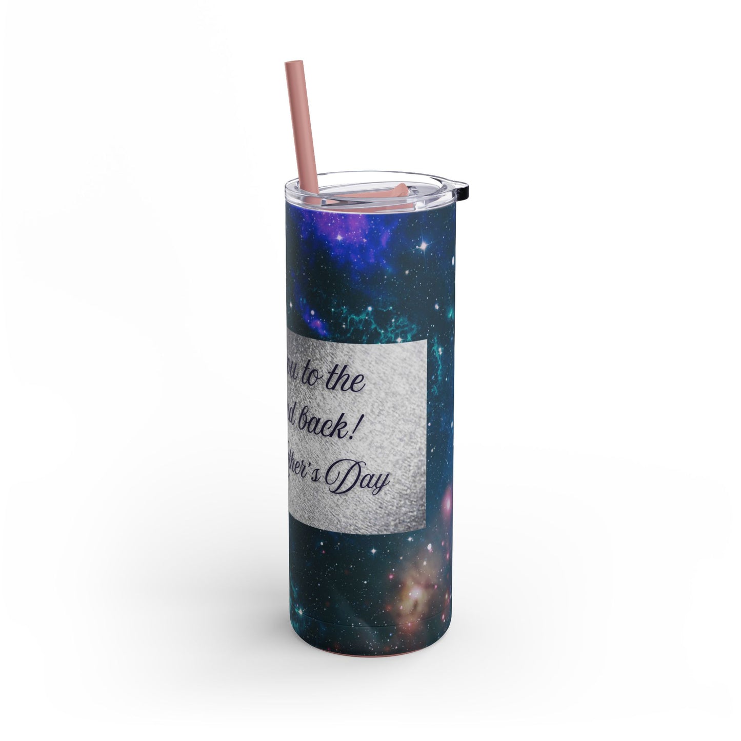 "I Love You to the Moon" Maars Maker Skinny Matte Tumbler, 20oz