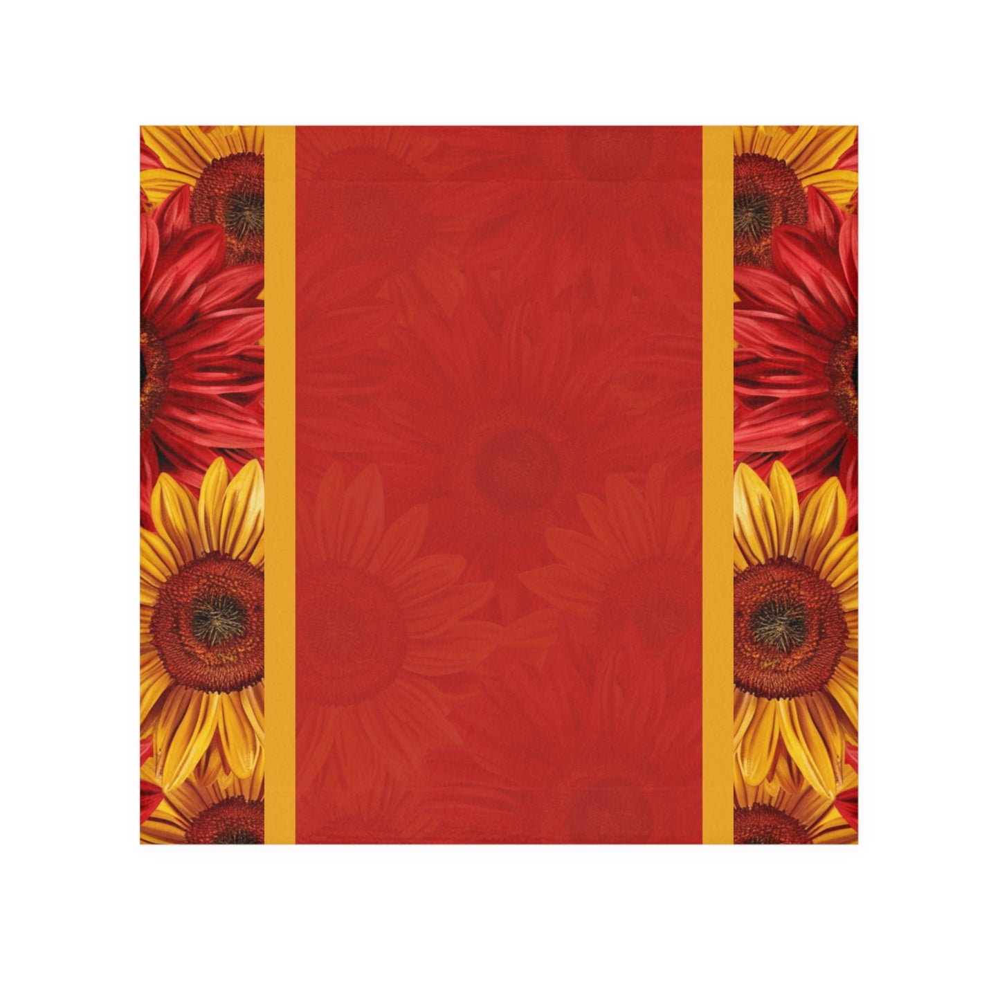 Crimson Gold Face Towel