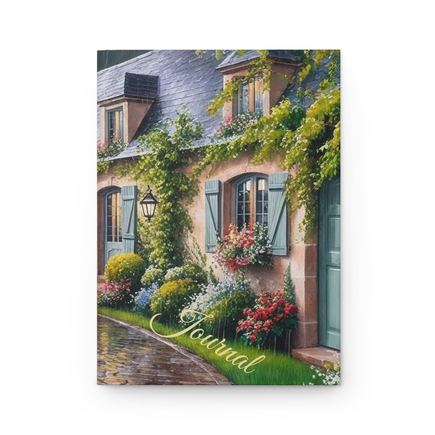 Cozy Day In Hardcover Journal Matte