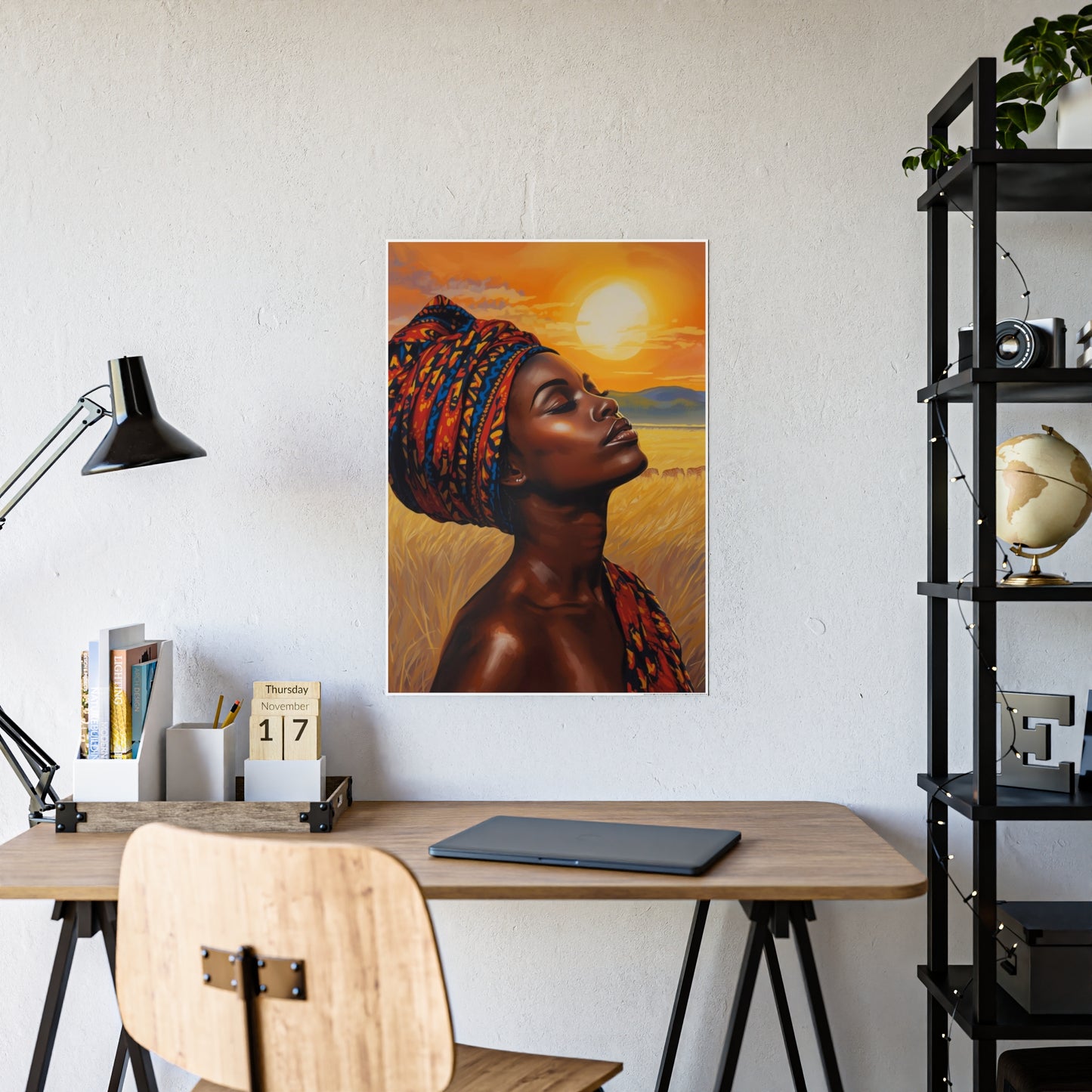 Sunrise in the Serengeti Gloss Posters