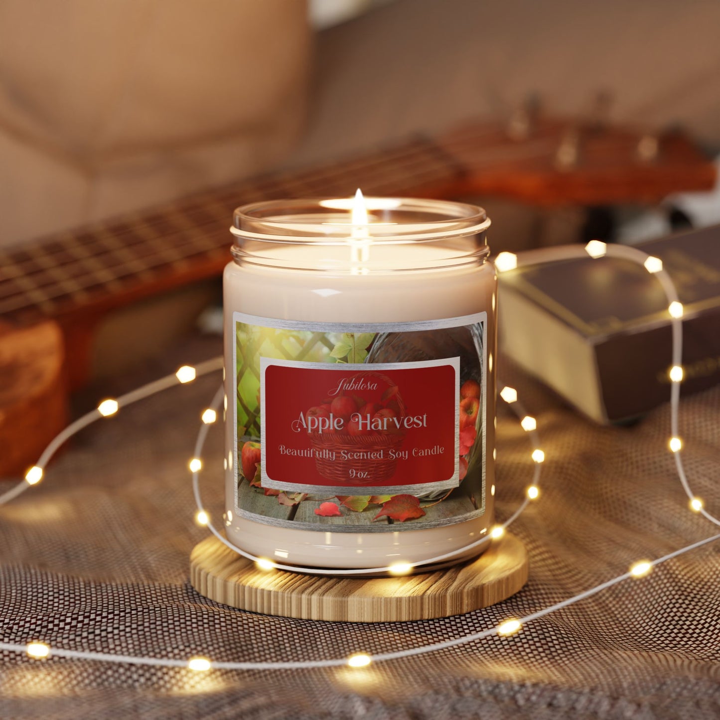 Apple Harvest Scented Soy Candle, 9oz