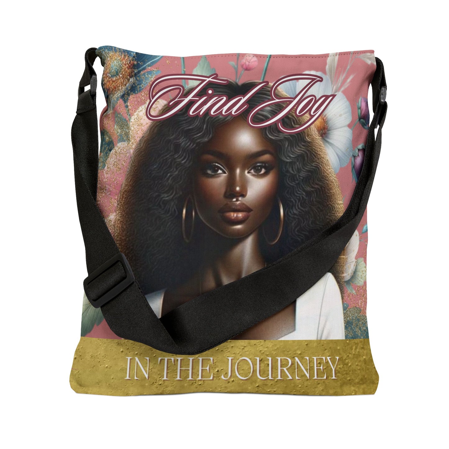 Find Joy 2 Adjustable Tote Bag (AOP)