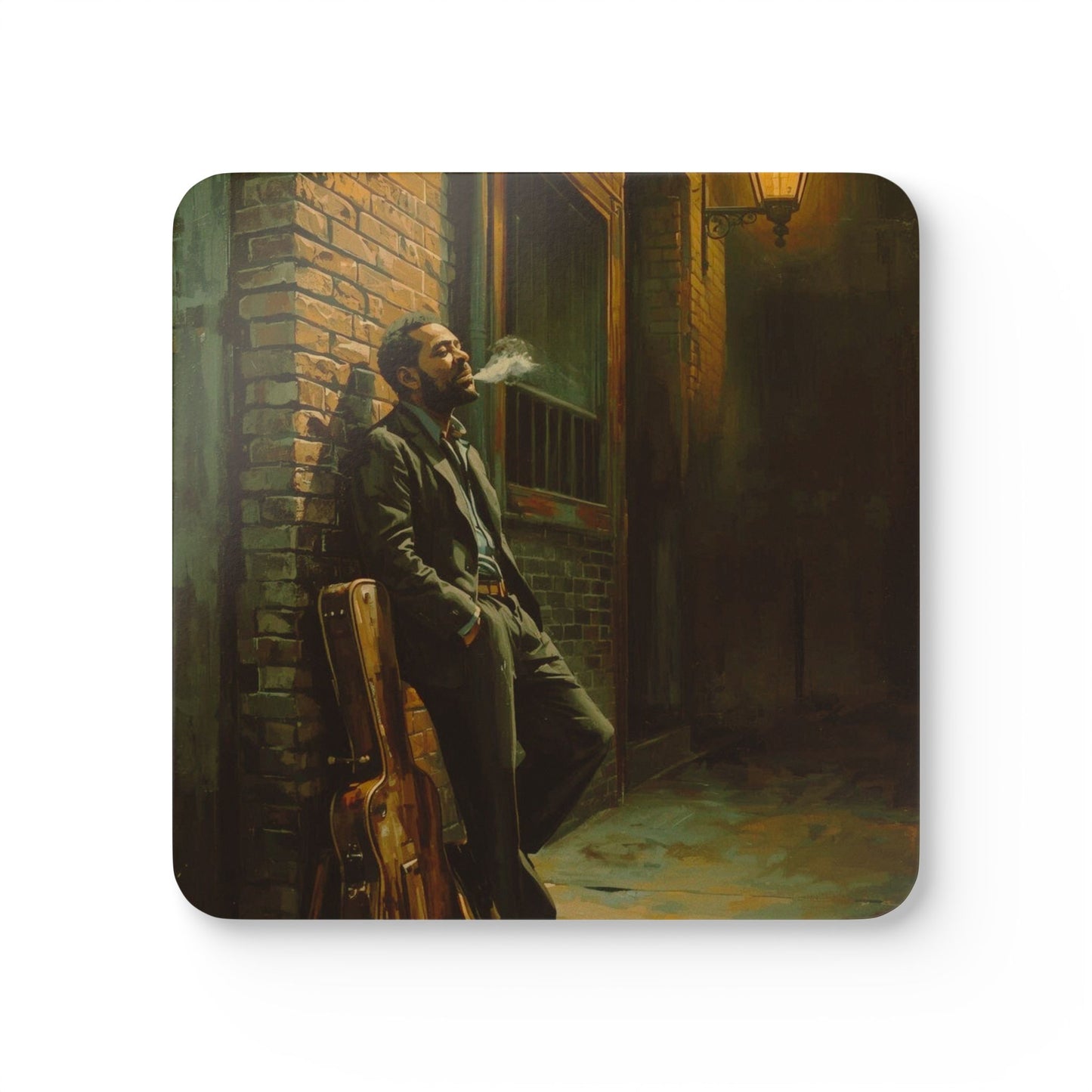 After the Gig Corkwood Coaster Set