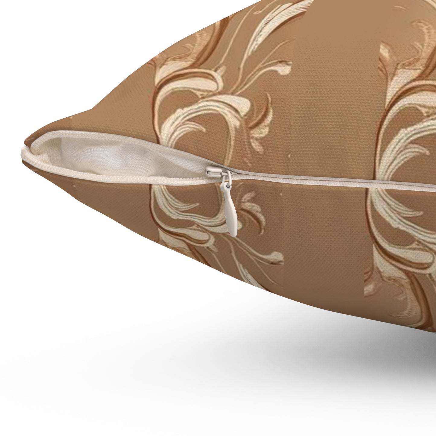 Mocha Bliss Spun Polyester Square Pillow