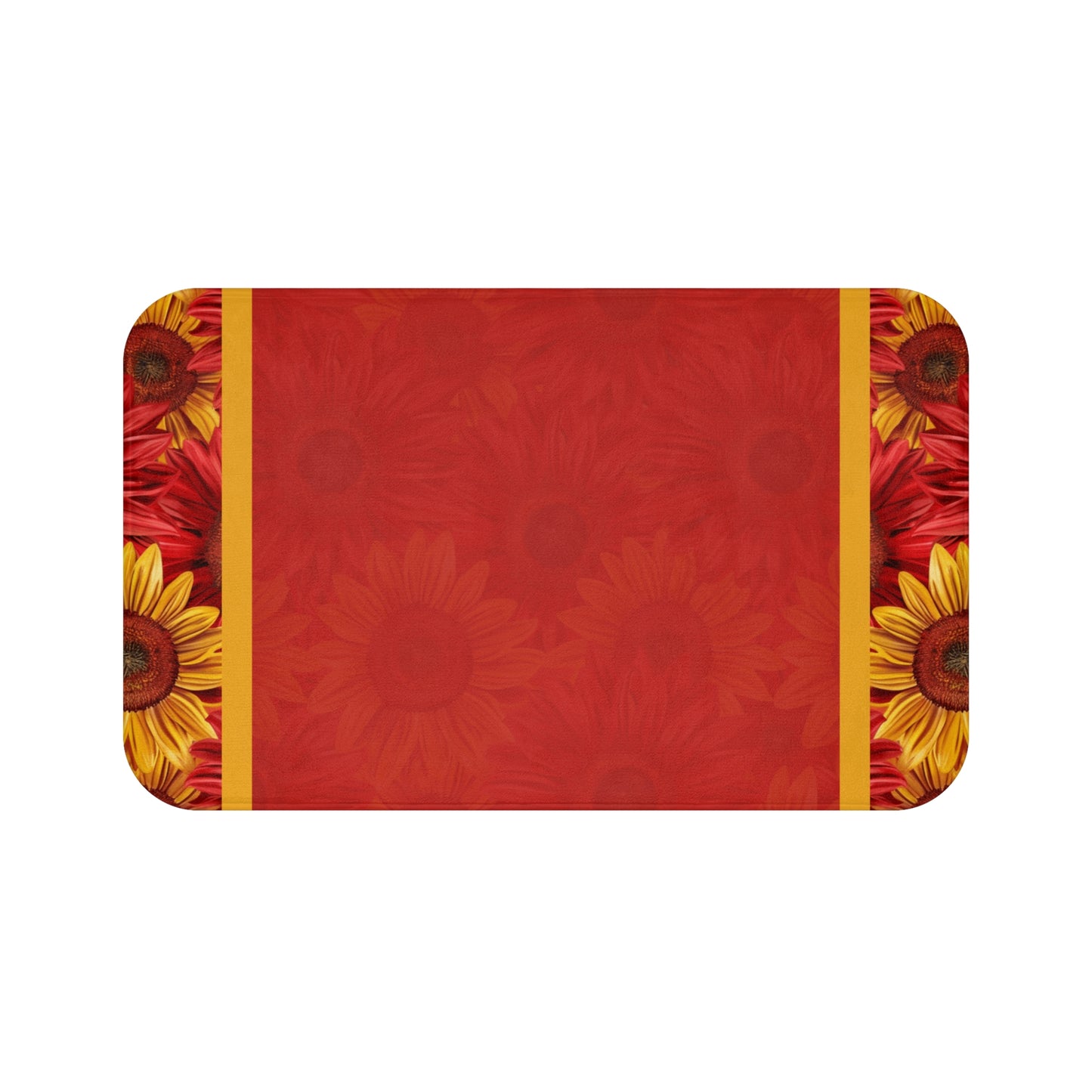 Crimson Gold Bath Mat