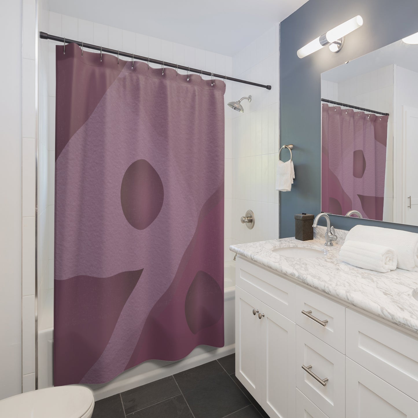 Just Mauve-lous Shower Curtains
