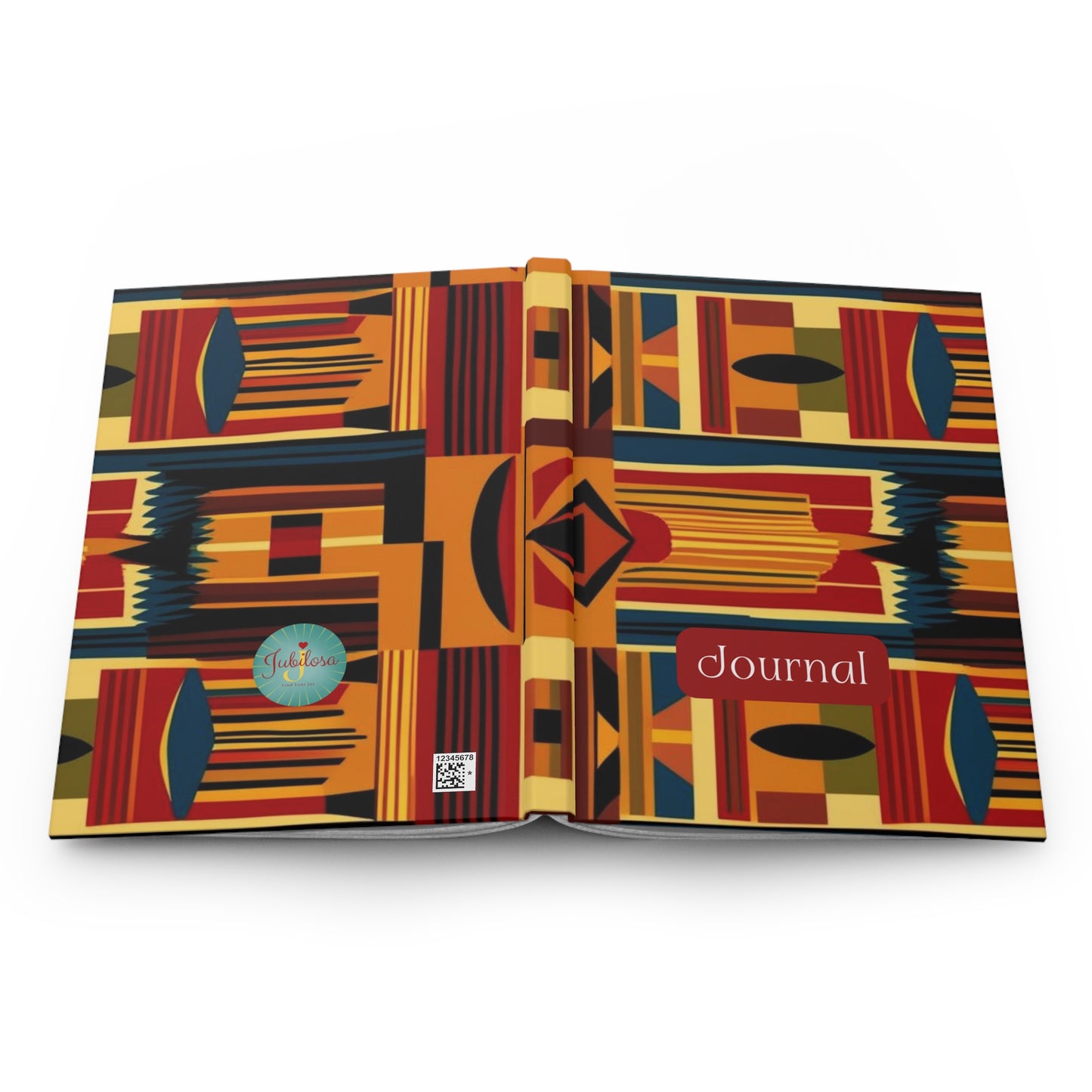 African Canvas 2 Hardcover Journal Matte