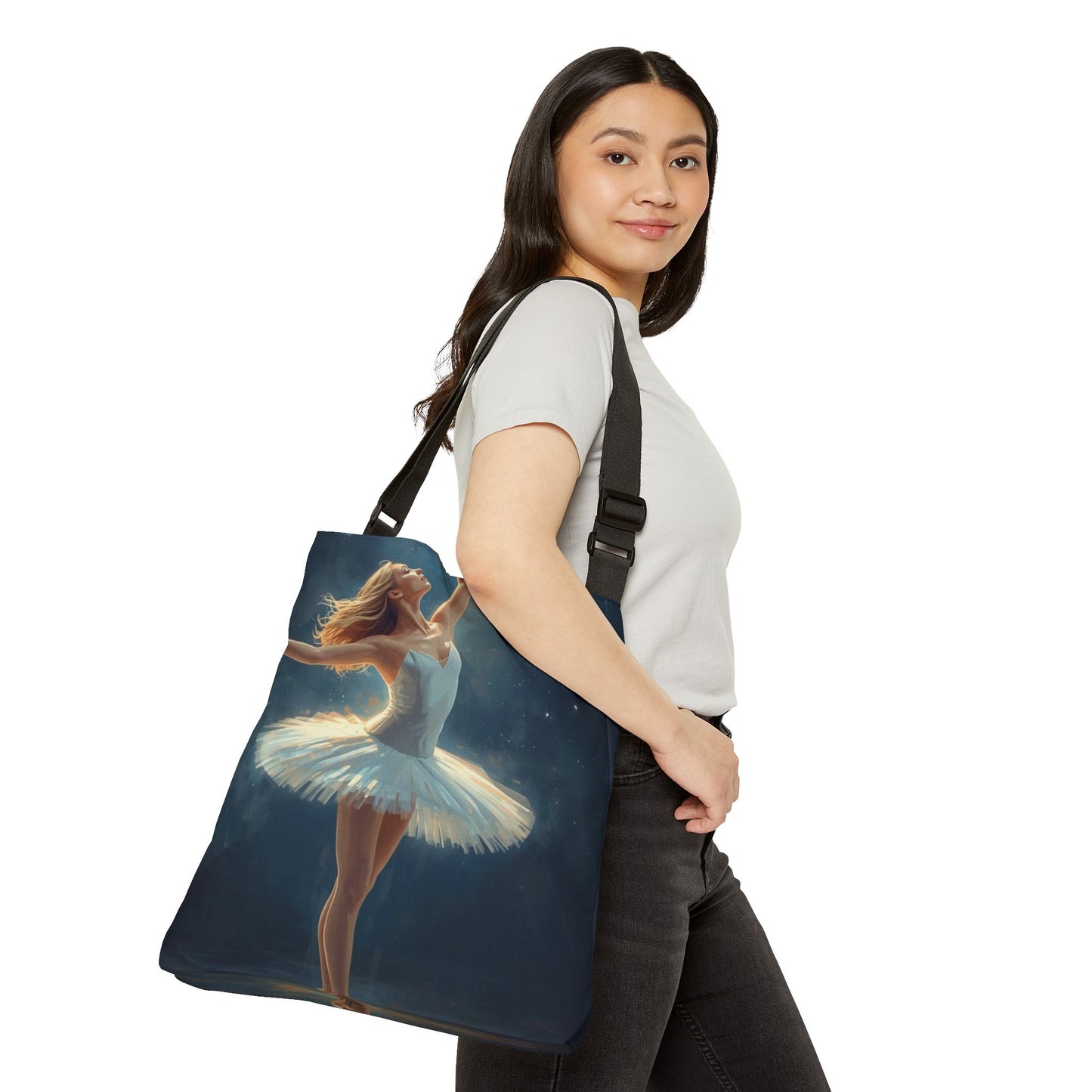 Dancing in the Stars 3 Adjustable Tote Bag (AOP)