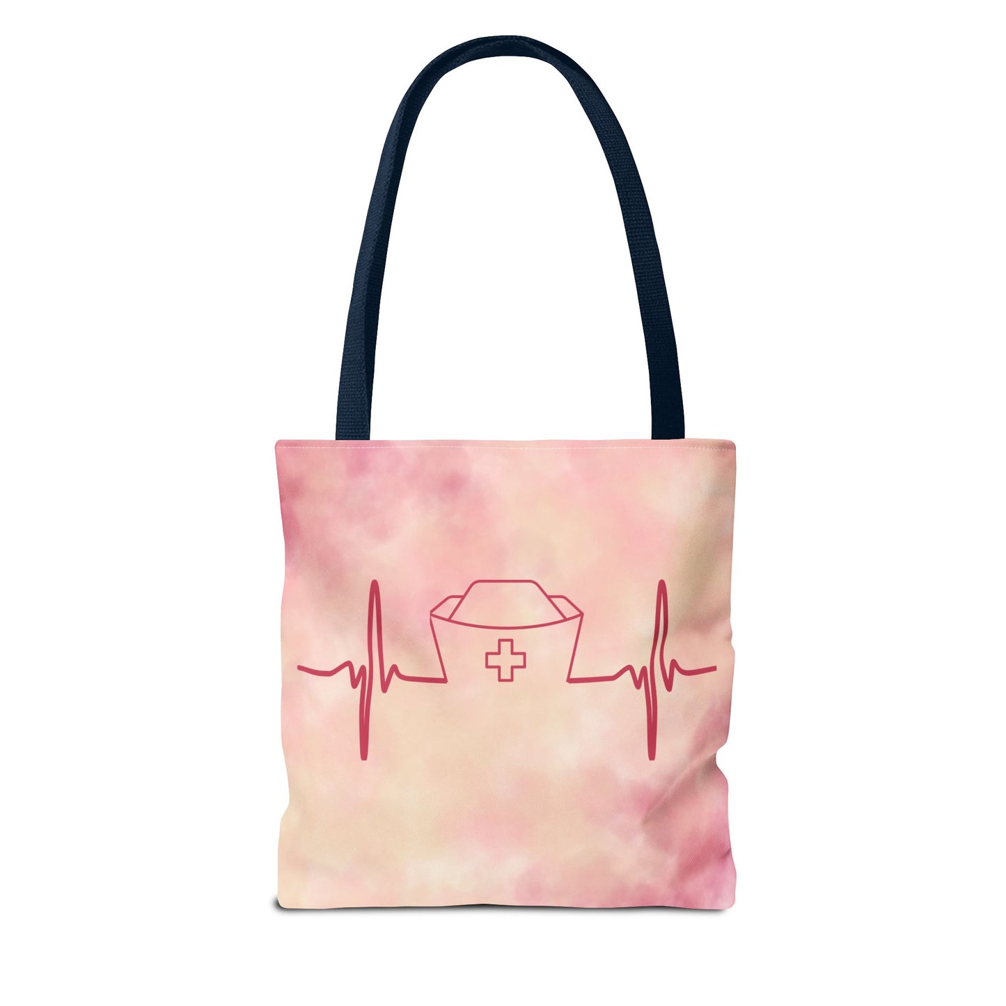 Nurse Heartbeat Tote Bag (AOP)