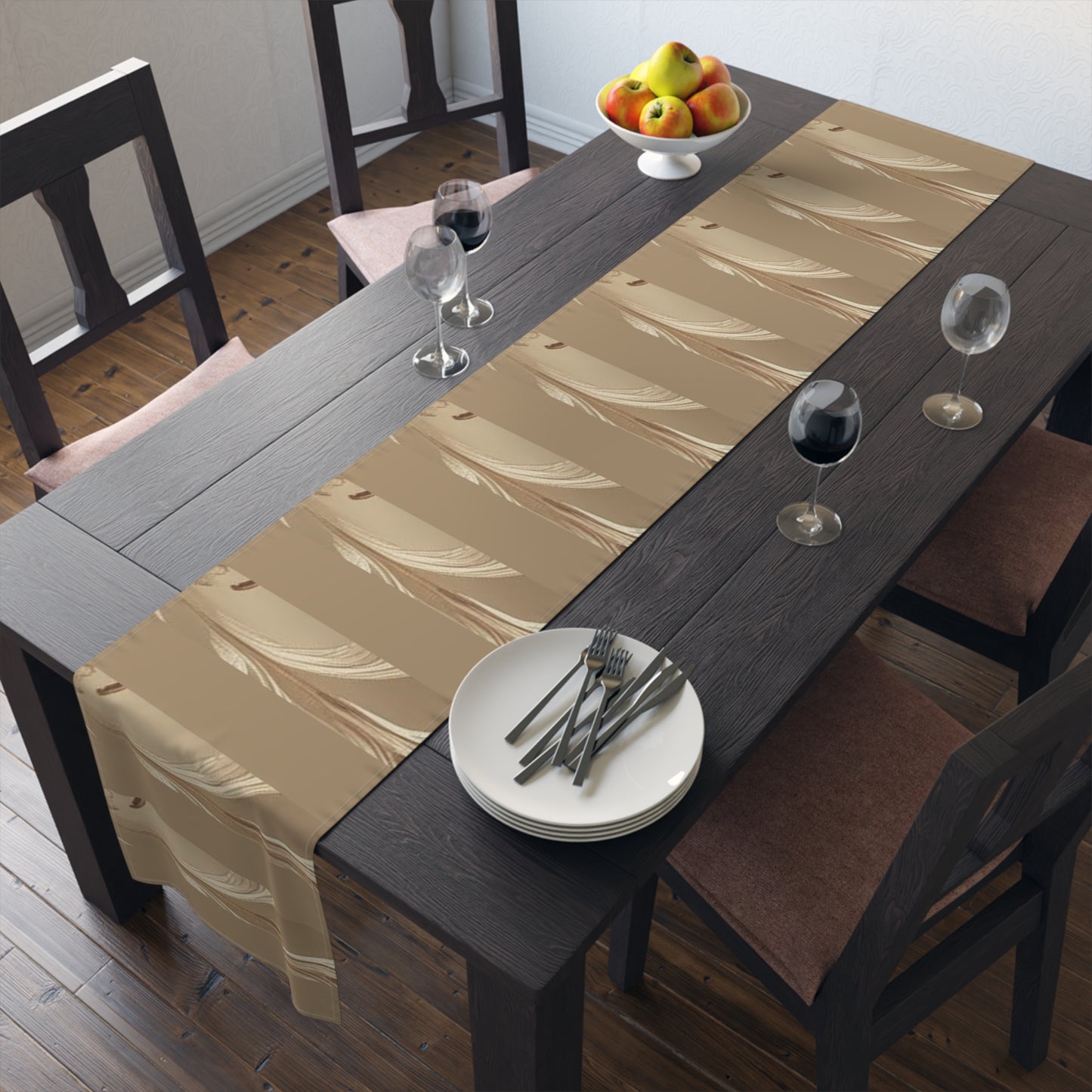 Mocha Bliss Table Runner (Cotton, Poly)