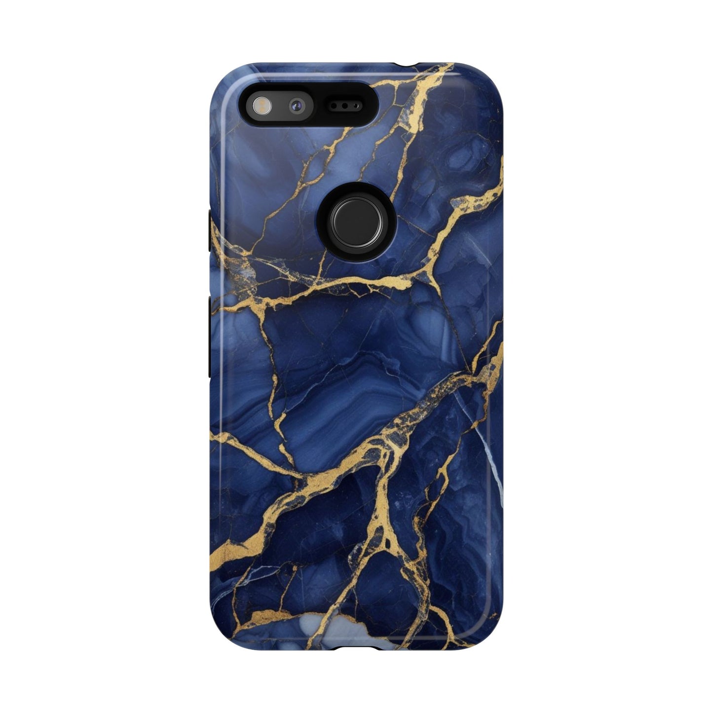 Indigo Marble Tough Cases