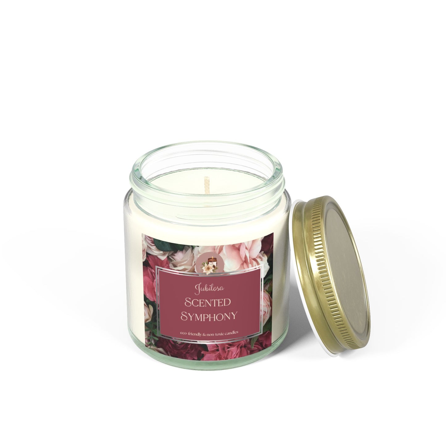 Scented Symphony Coconut Apricot Candle Collection (4oz, 9oz)