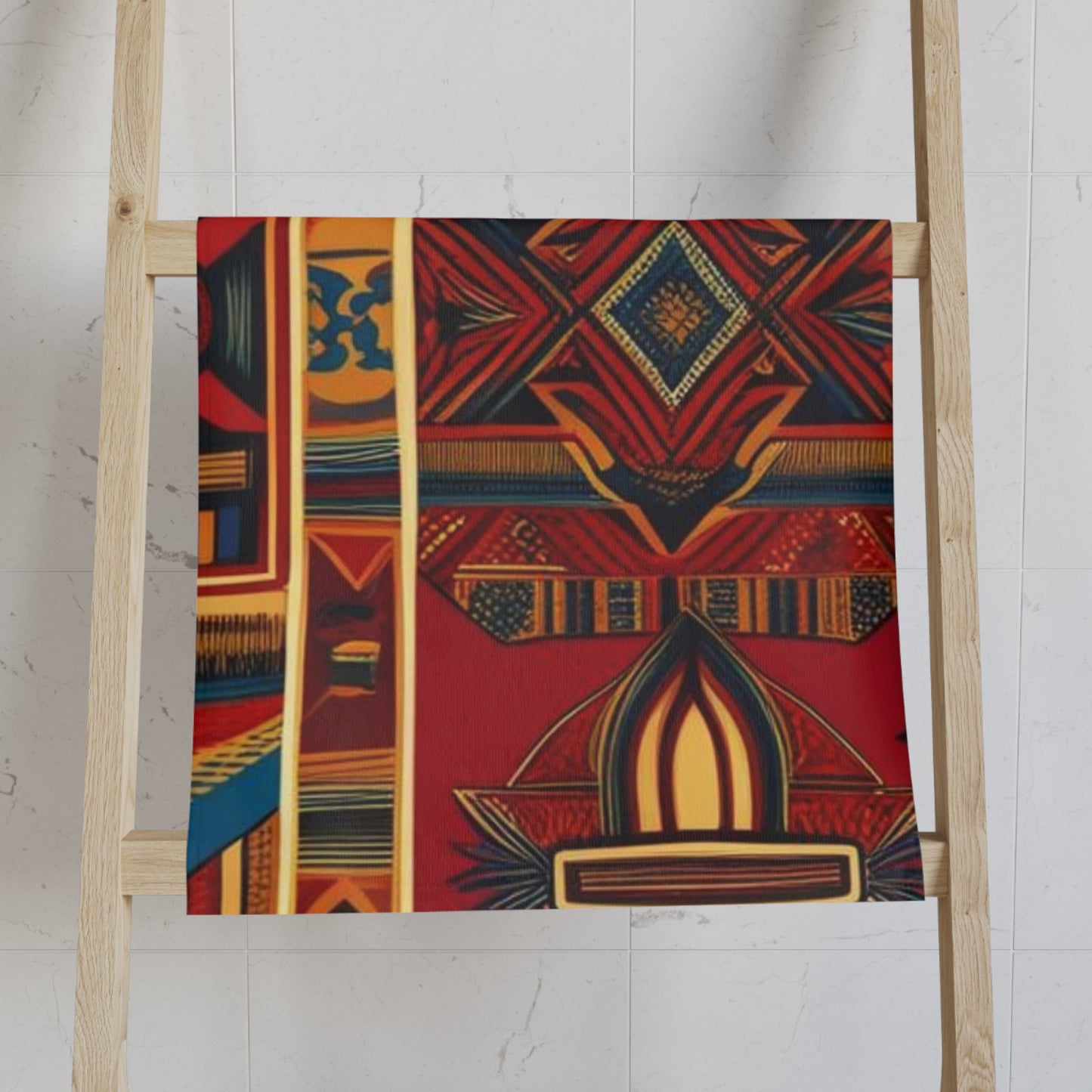 African Canvas 1 Hand Towel
