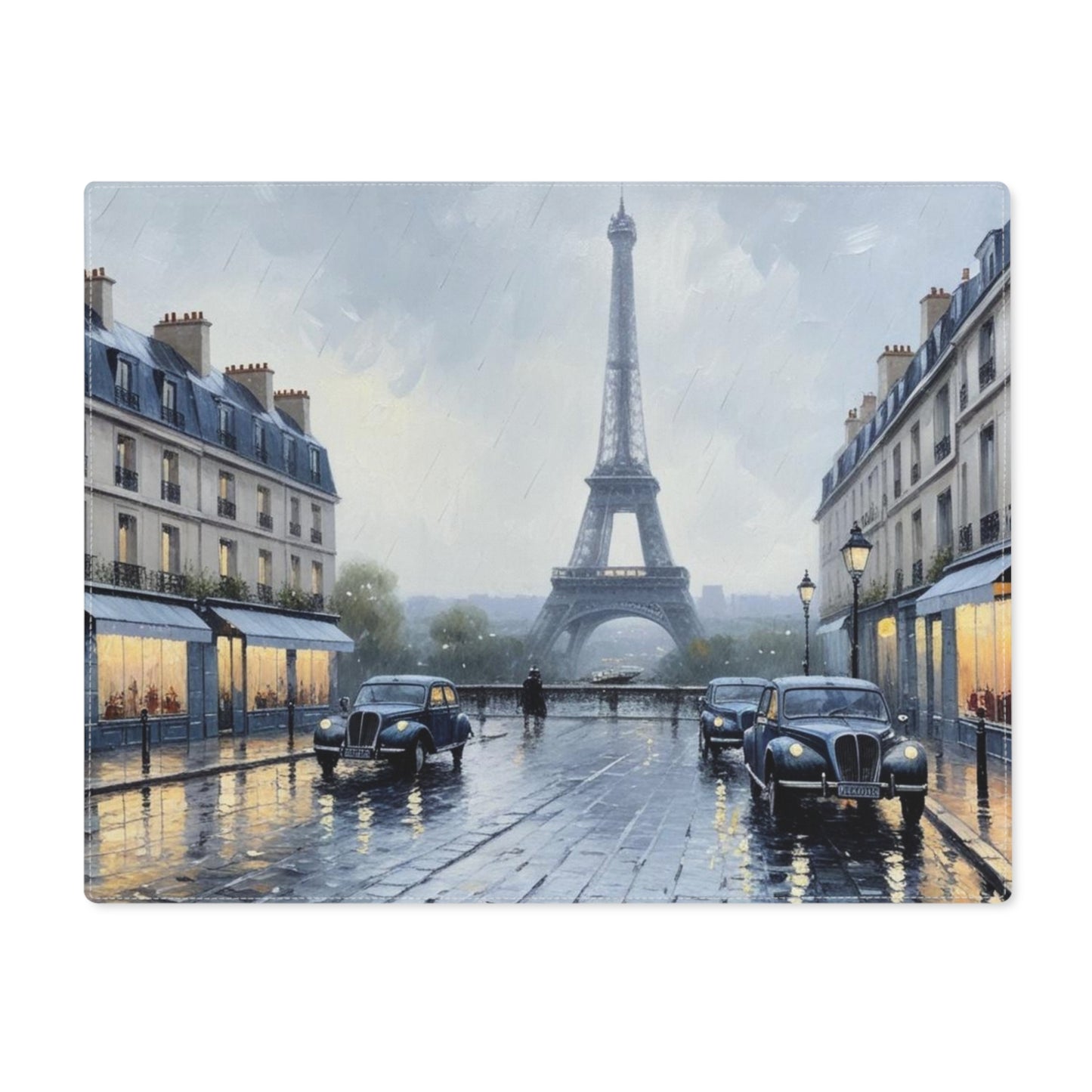 A Rainy Day in Paris Placemat, 1pc