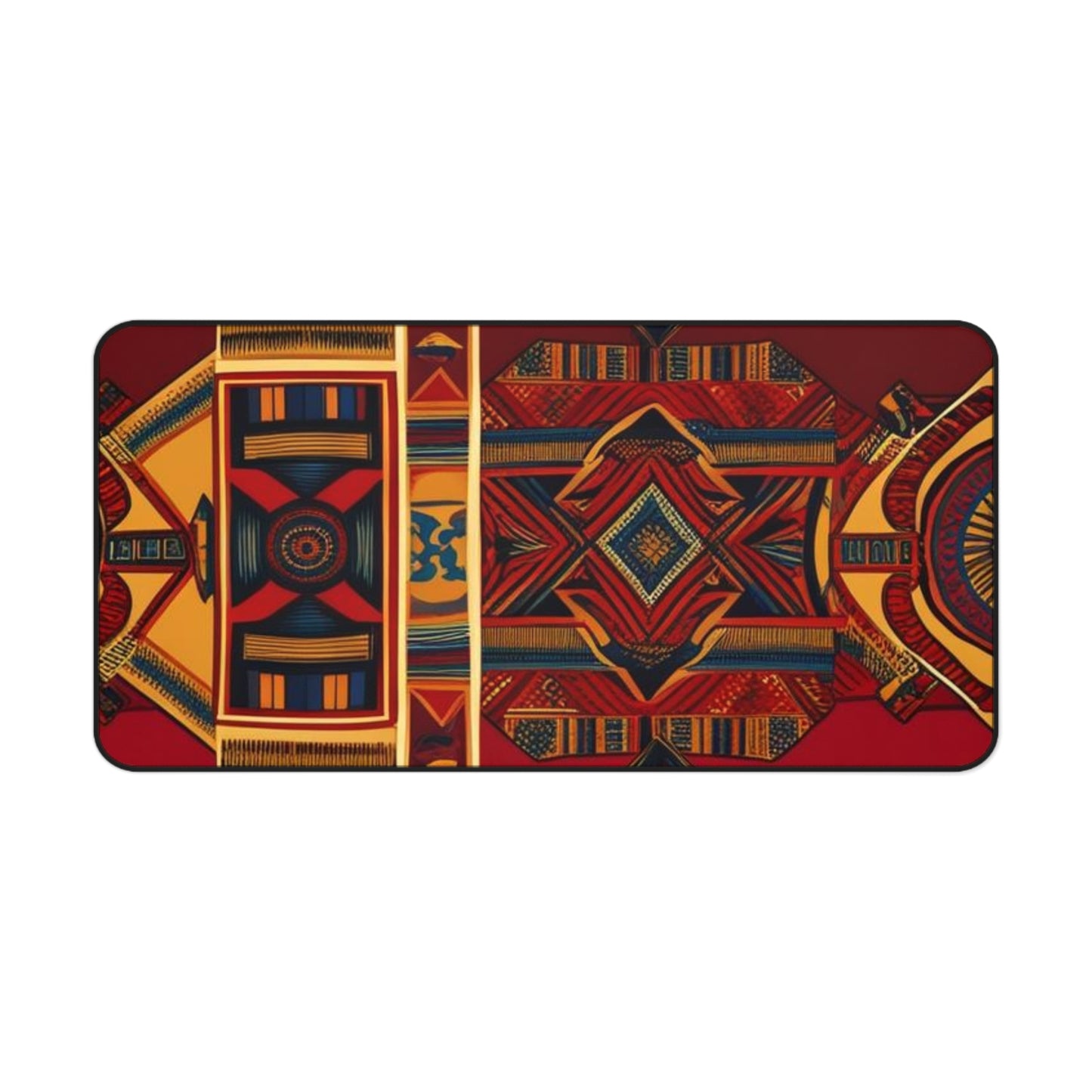African Canvas 1 Desk Mat