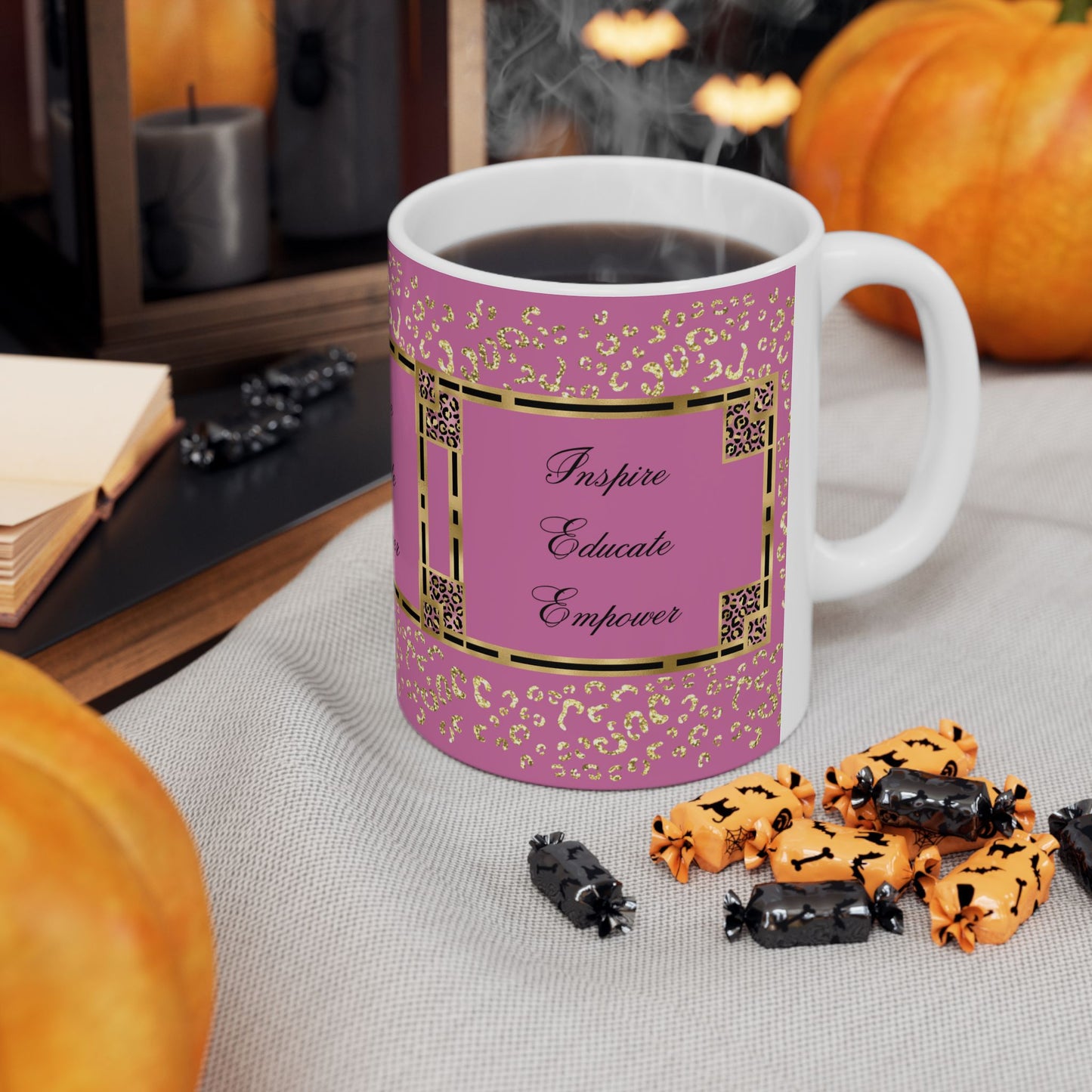 Inspire & Educate Ceramic Mug, (11oz, 15oz)