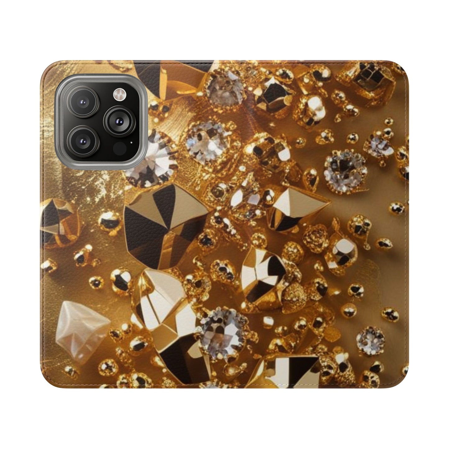 Golden Rush Flip Cases