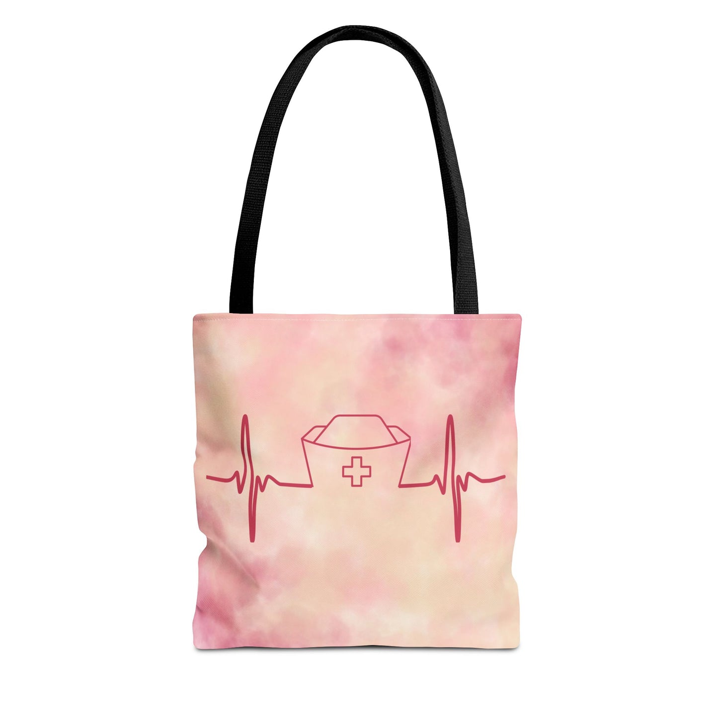 Nurse Heartbeat Tote Bag (AOP)