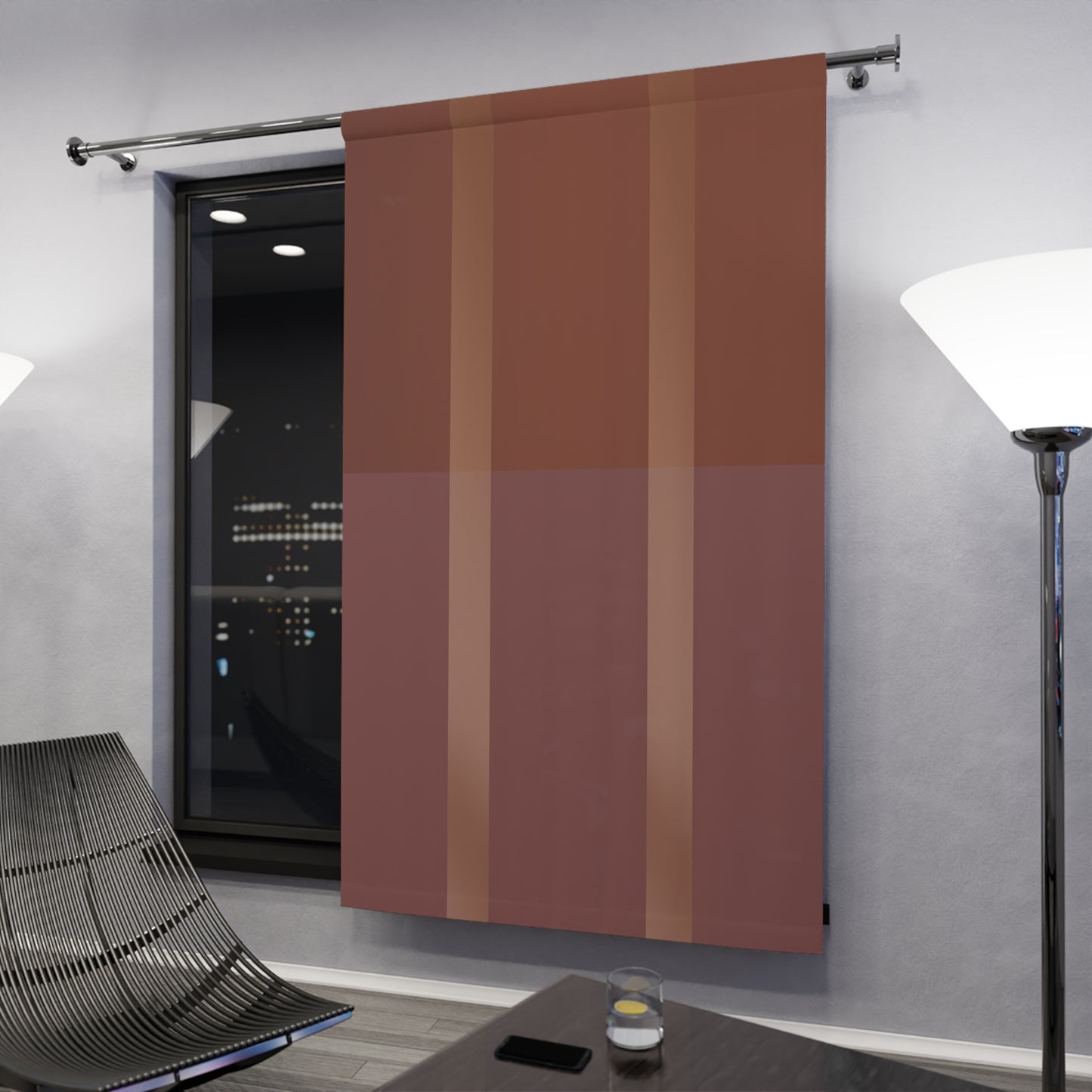 Down to Earth Tone Window Curtains (1 Piece)