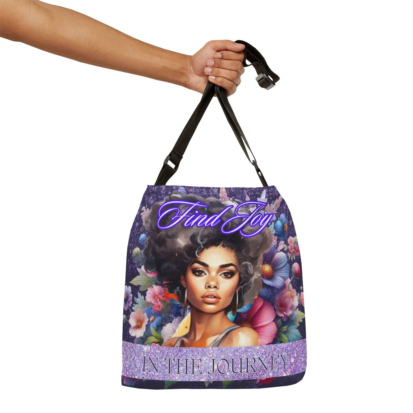 Find Joy 1 Adjustable Tote Bag (AOP)