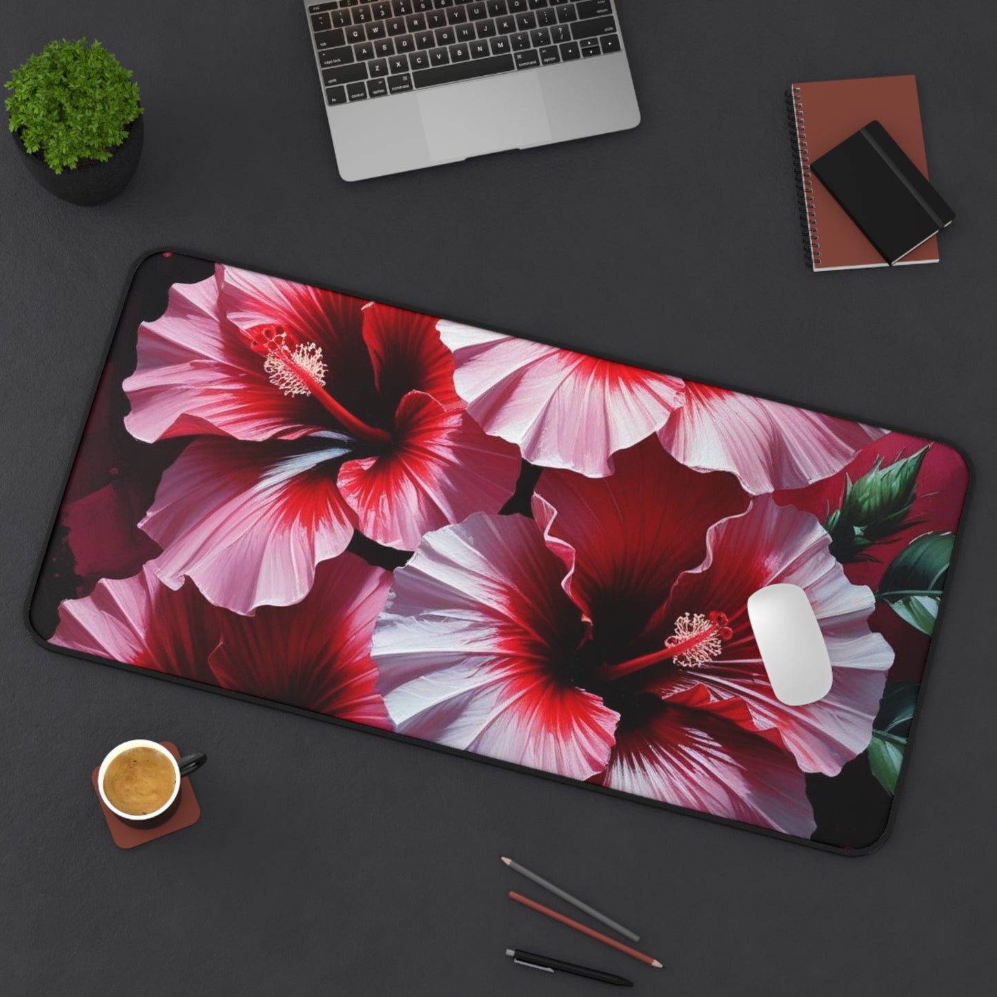 Hibiscus Bloom Desk Mat