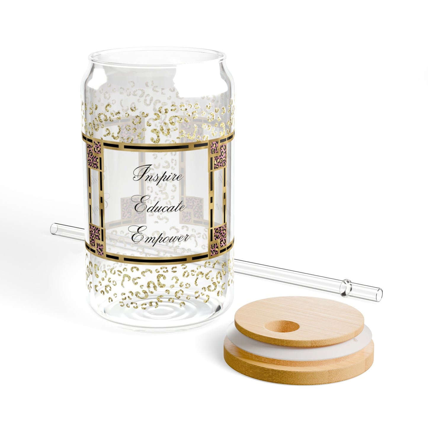 Inspire & Educate Sipper Glass, 16oz