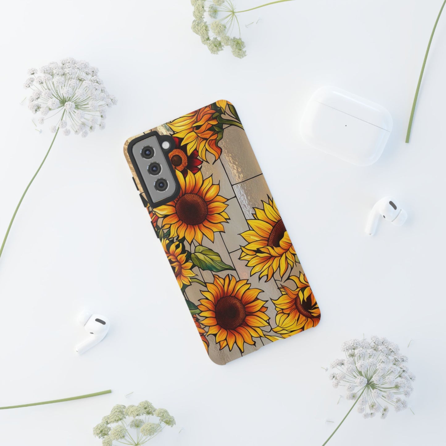 Rustic Sunflower Tough Cases