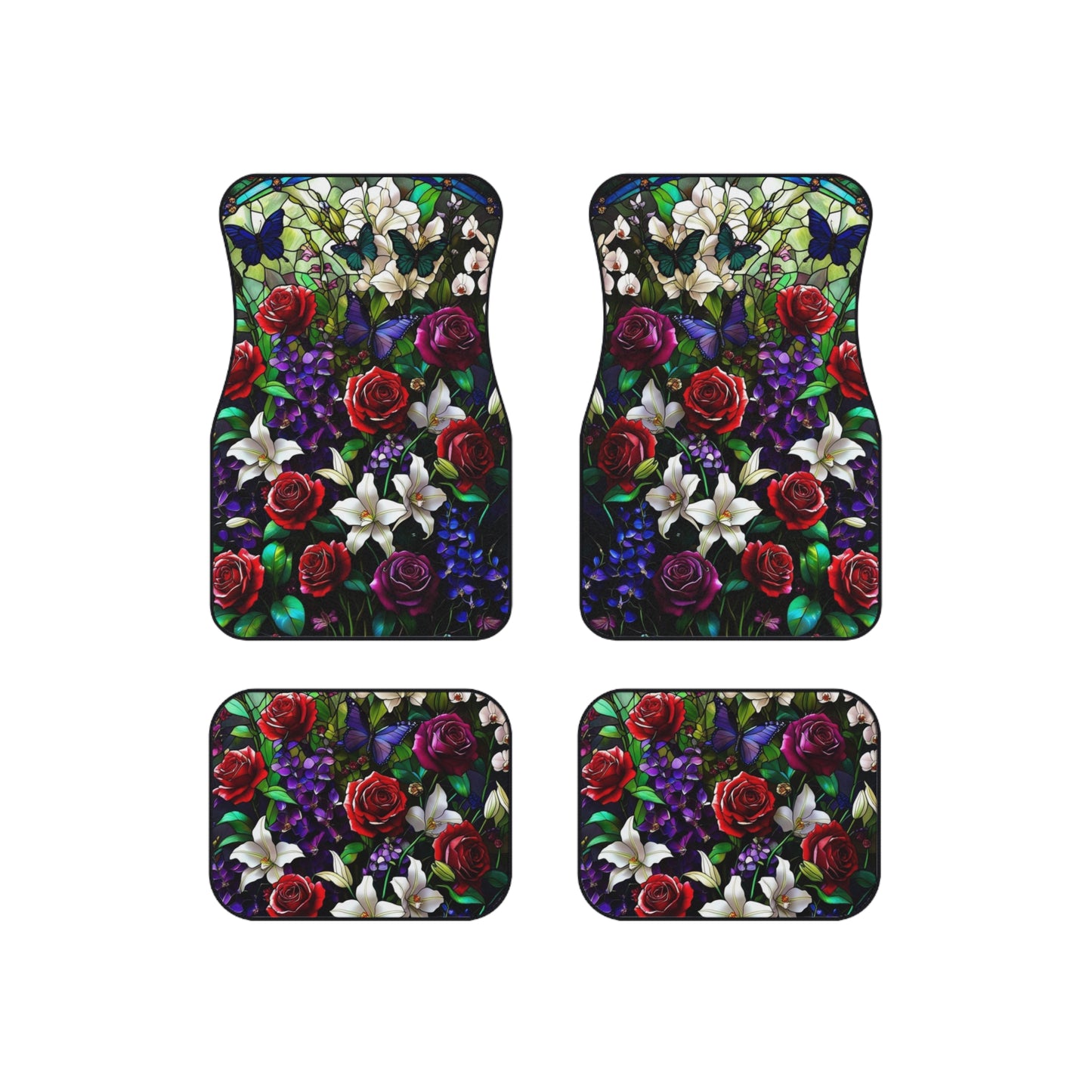 Garden Sanctuary Car Mats (Set of 4)