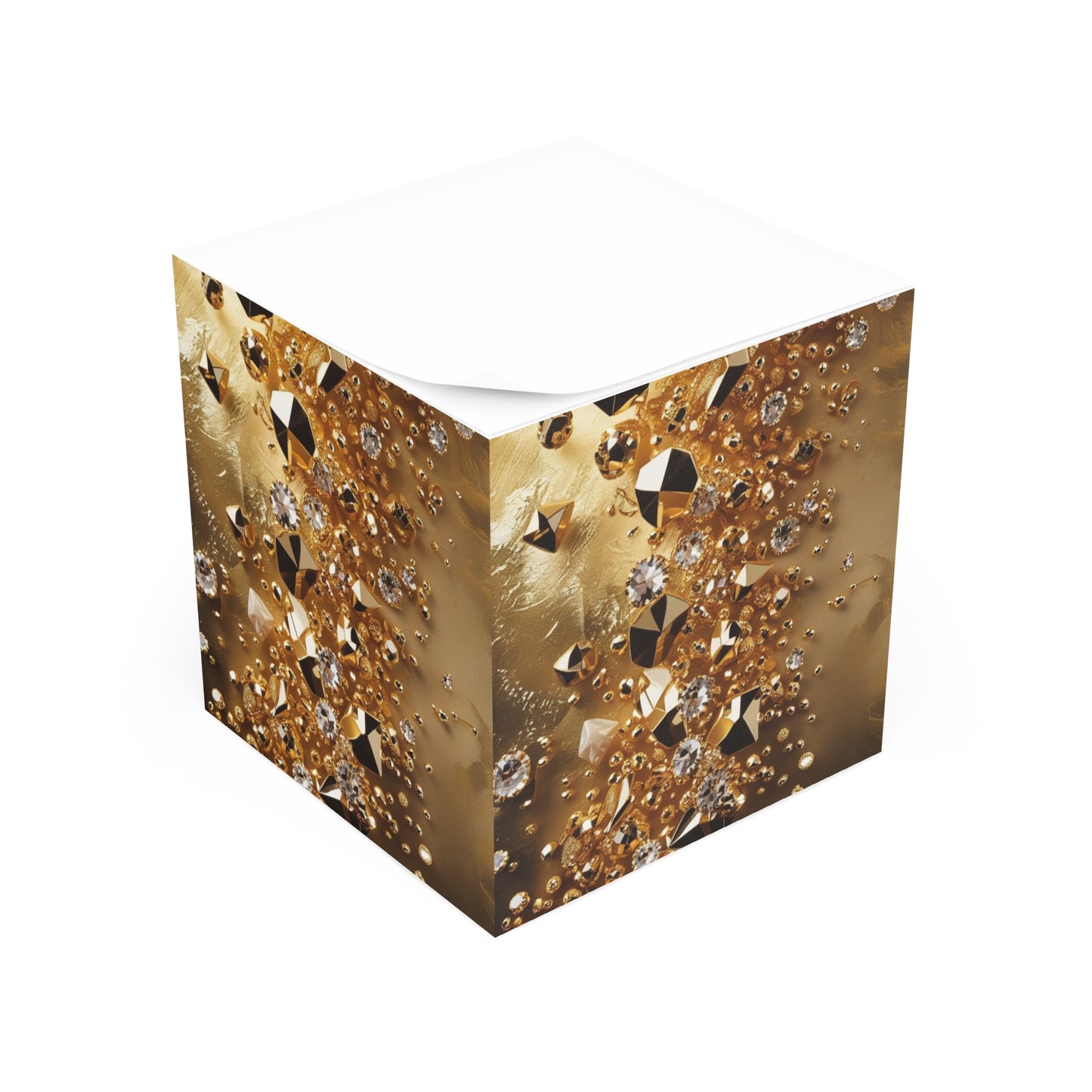 Golden Rush Note Cube