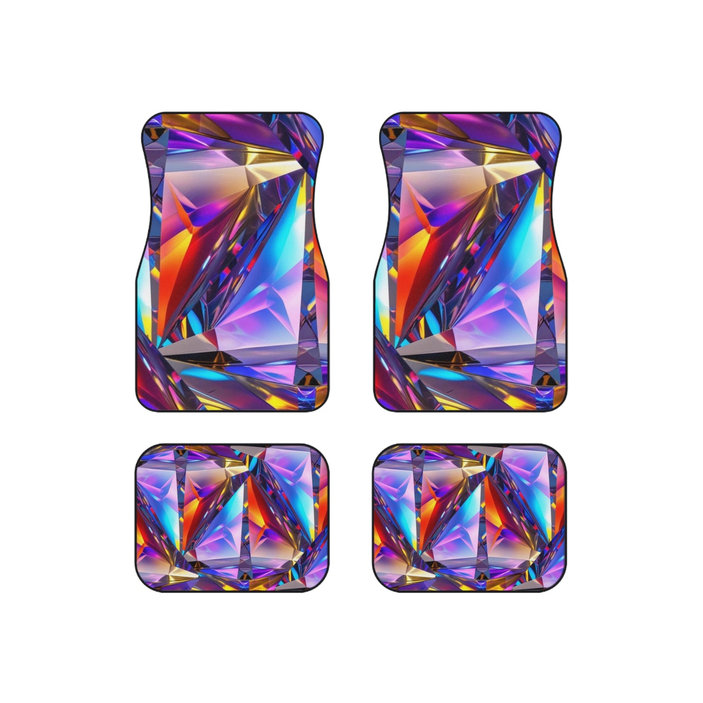 Radiant Prism Car Mats (Set of 4)