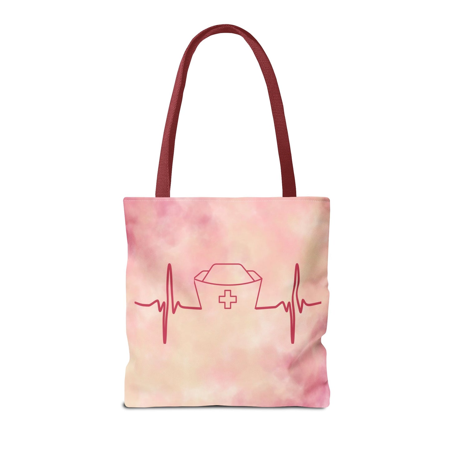 Nurse Heartbeat Tote Bag (AOP)