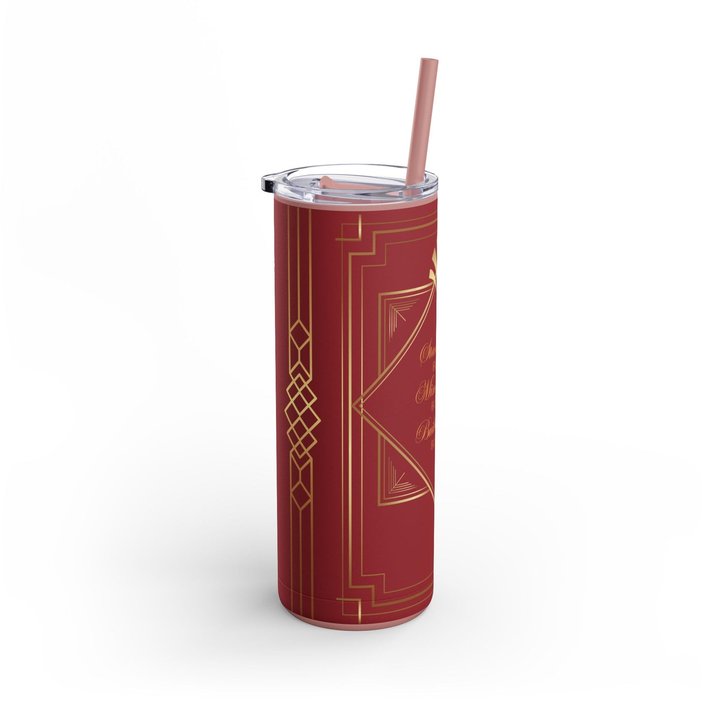 Business 2 (Red) Maars Maker Skinny Matte Tumbler, 20oz
