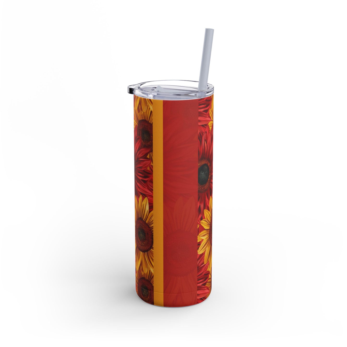 Crimson Gold Maars Maker Skinny Matte Tumbler, 20oz